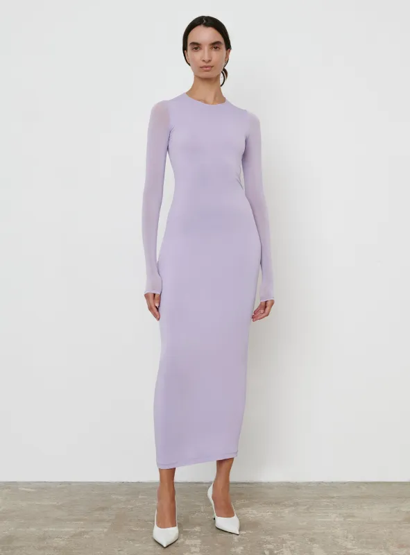 Sheer Dress Midi sold by WARDROBE.NYC