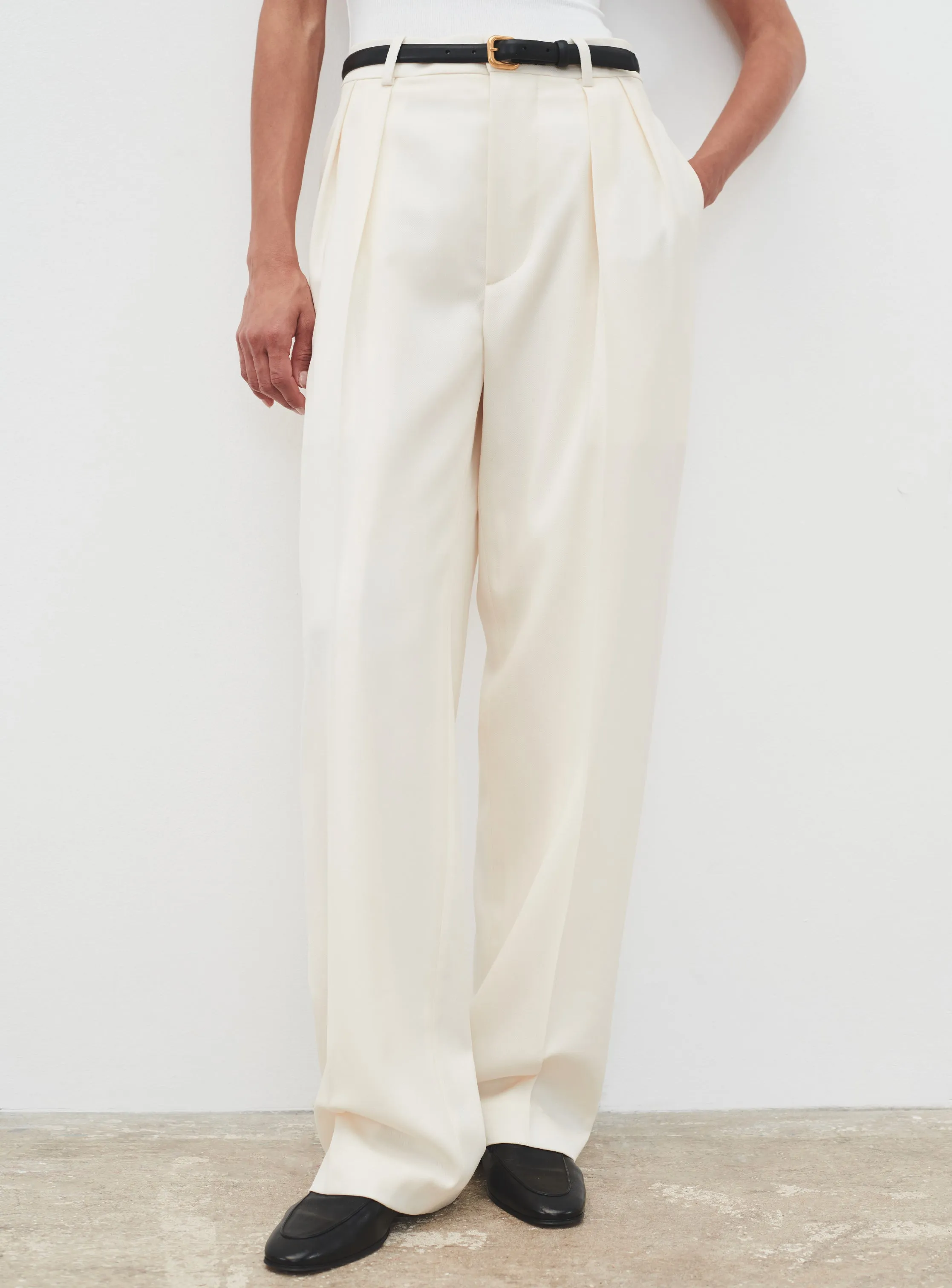 Tapered Low Rise Trouser sold by WARDROBE.NYC product image thumbnail 5