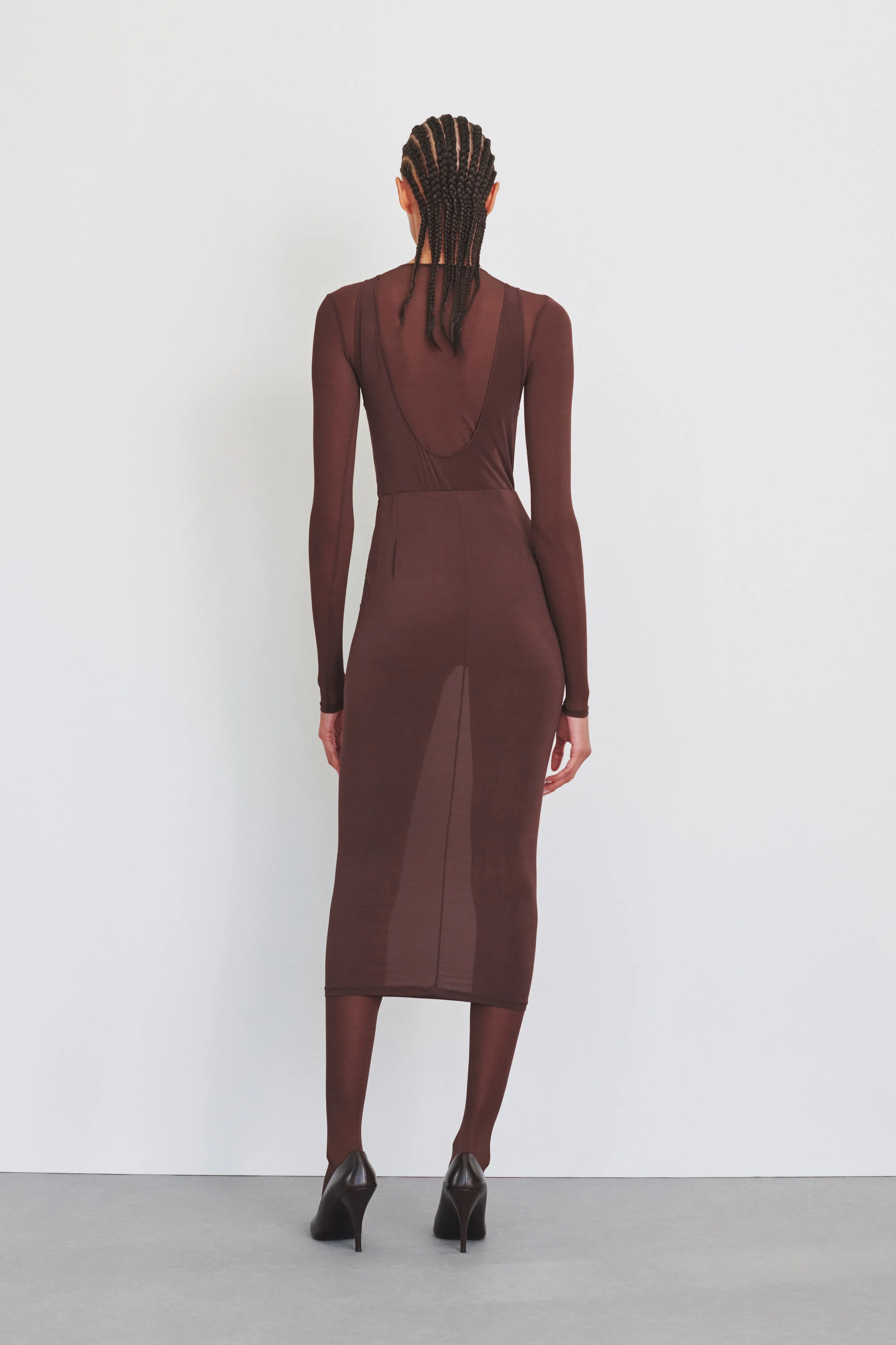 Sheer Skirt sold by WARDROBE.NYC product image thumbnail 2
