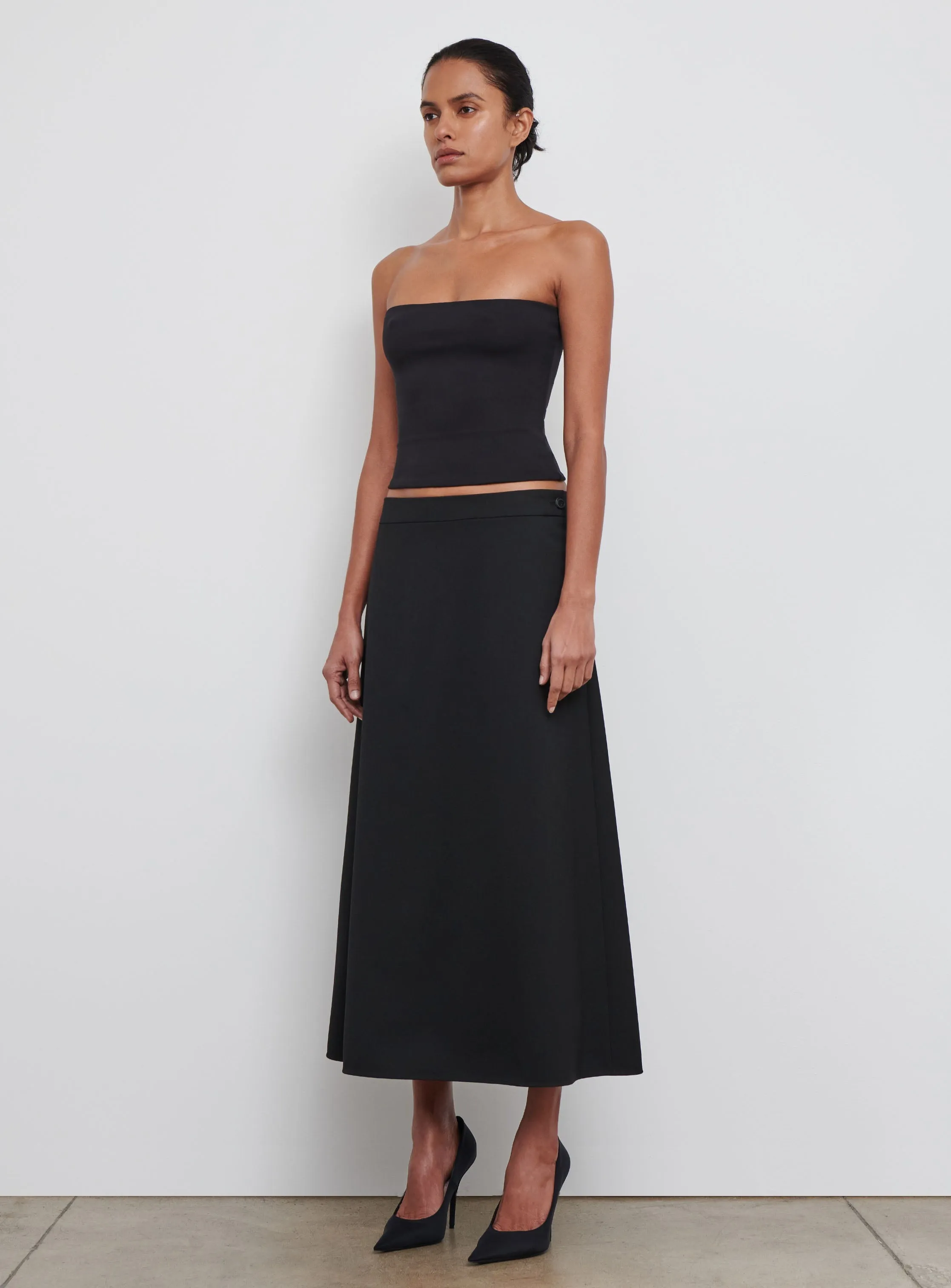 Tailored Skirt sold by WARDROBE.NYC product image thumbnail 2