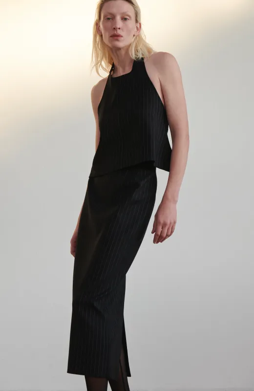 Backless Halter Top sold by WARDROBE.NYC