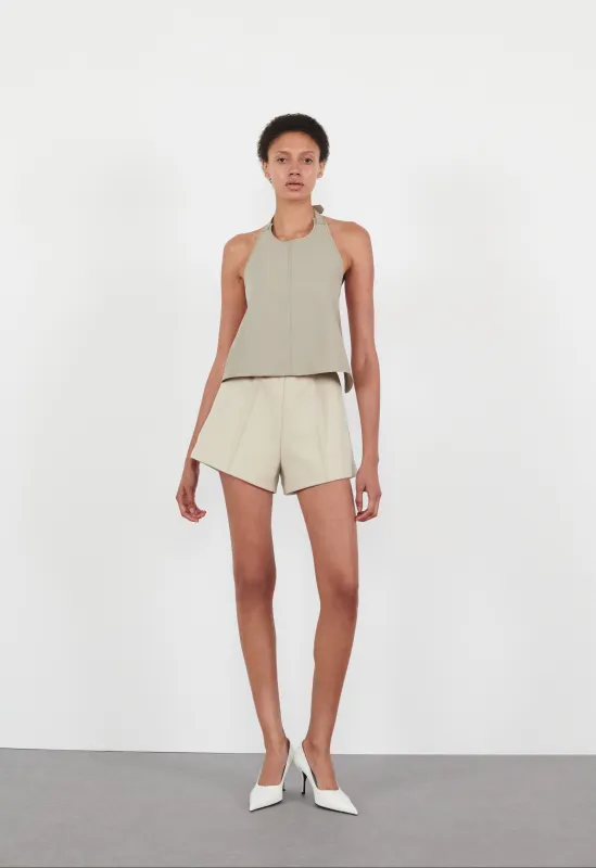 Clean Backless Halter Top made by WARDROBE.NYC