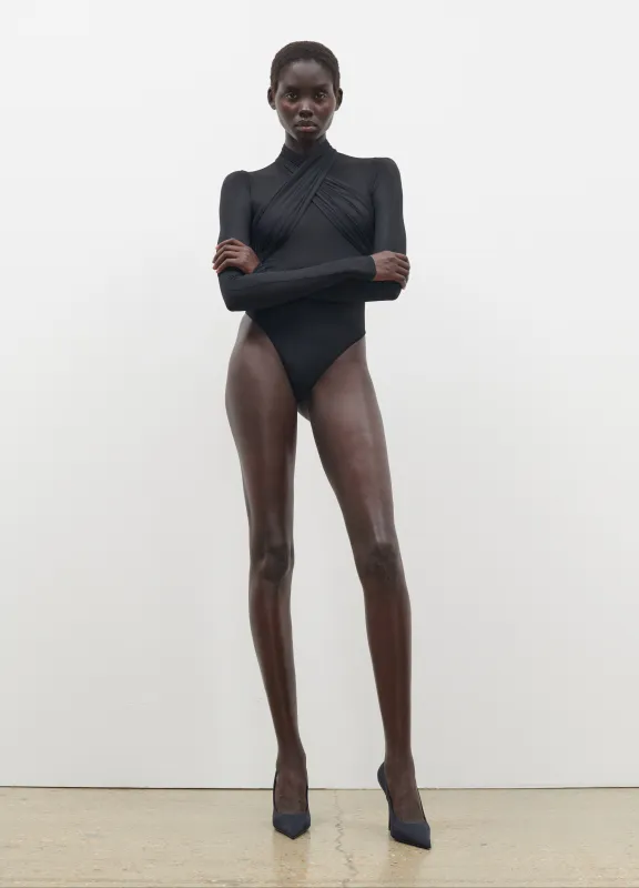 Translucent Bodysuit made by WARDROBE.NYC