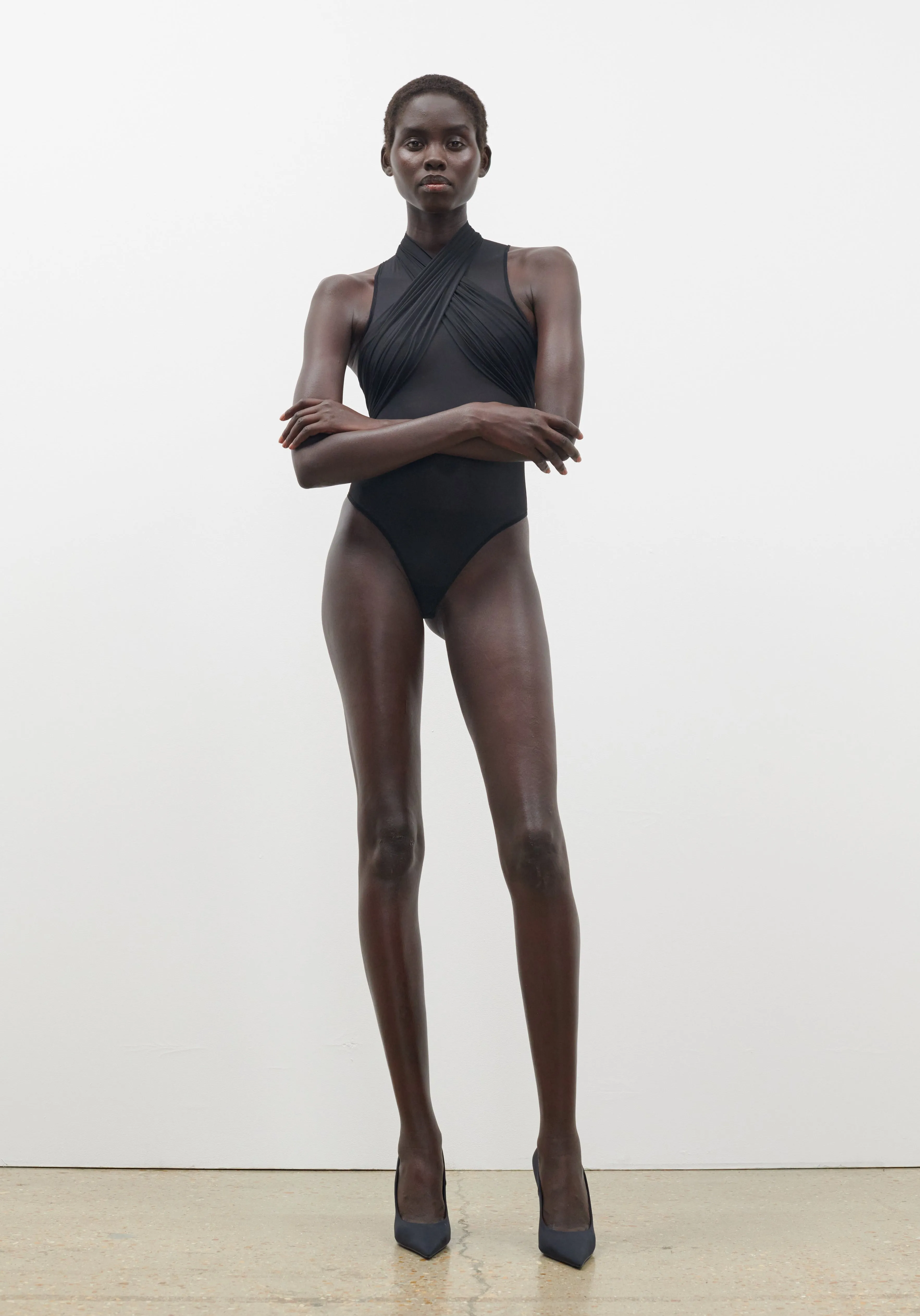 Translucent Tank Bodysuit sold by WARDROBE.NYC