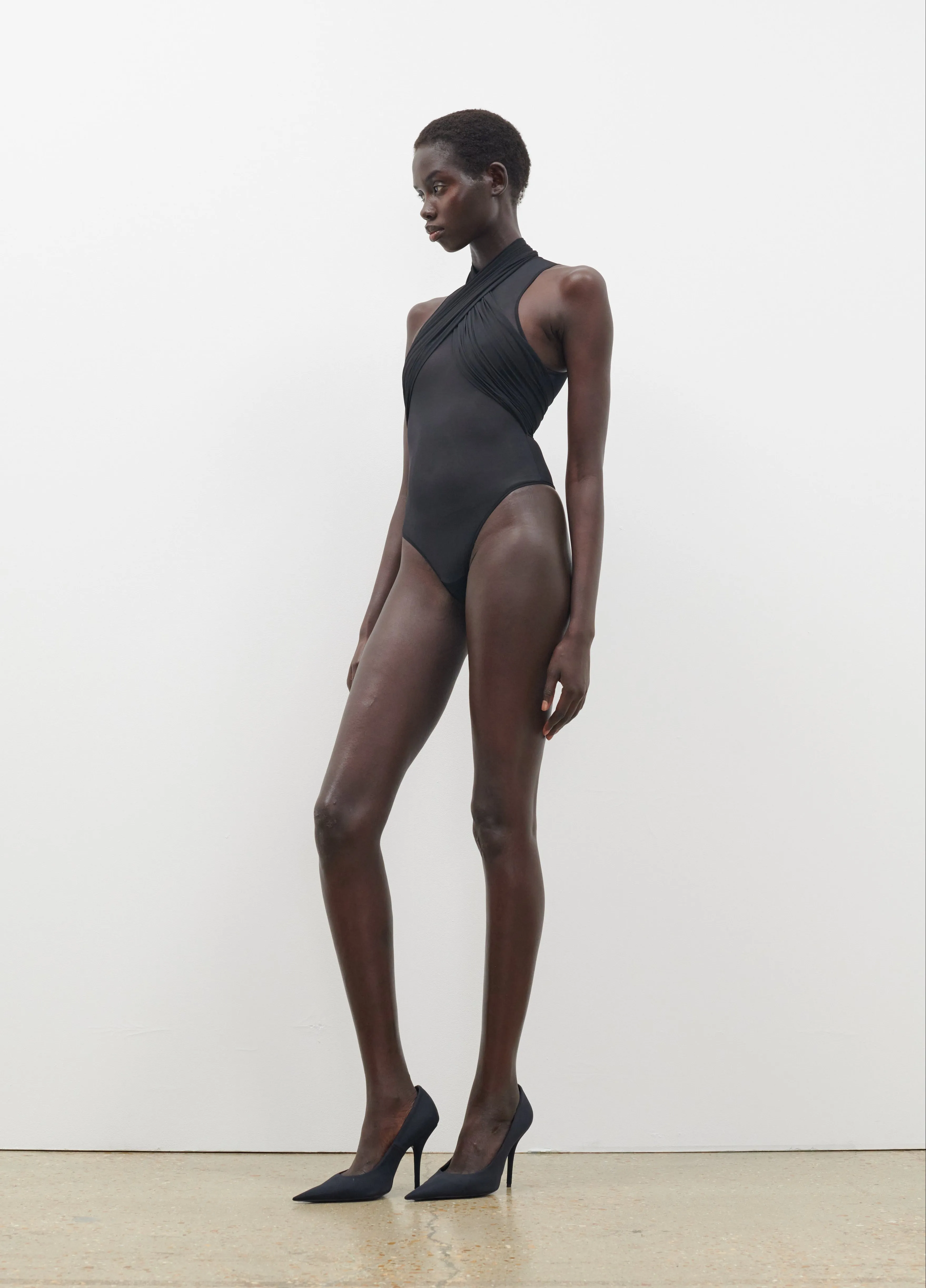 Translucent Tank Bodysuit sold by WARDROBE.NYC product image thumbnail 2