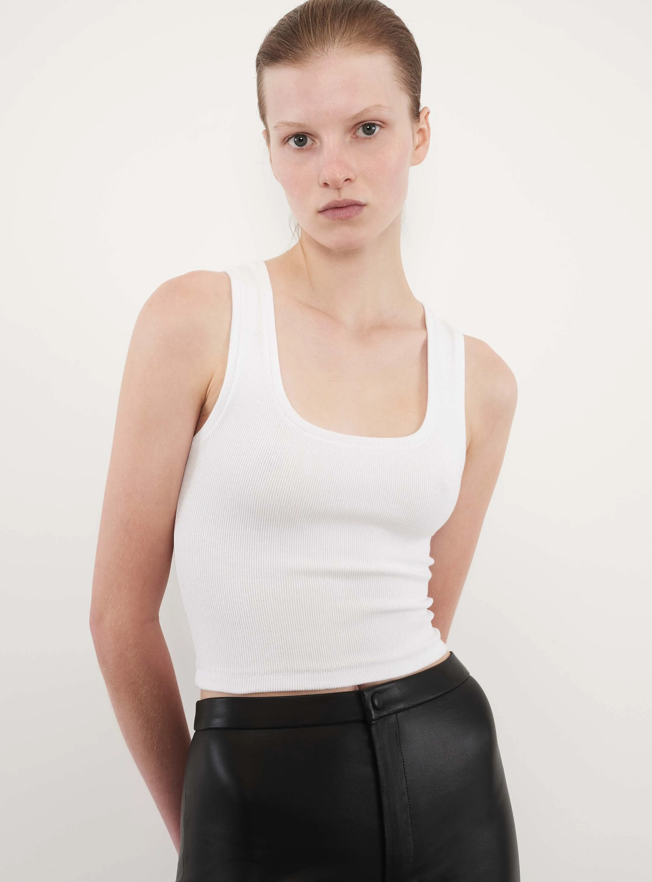 Crop Tank sold by WARDROBE.NYC product image thumbnail 4
