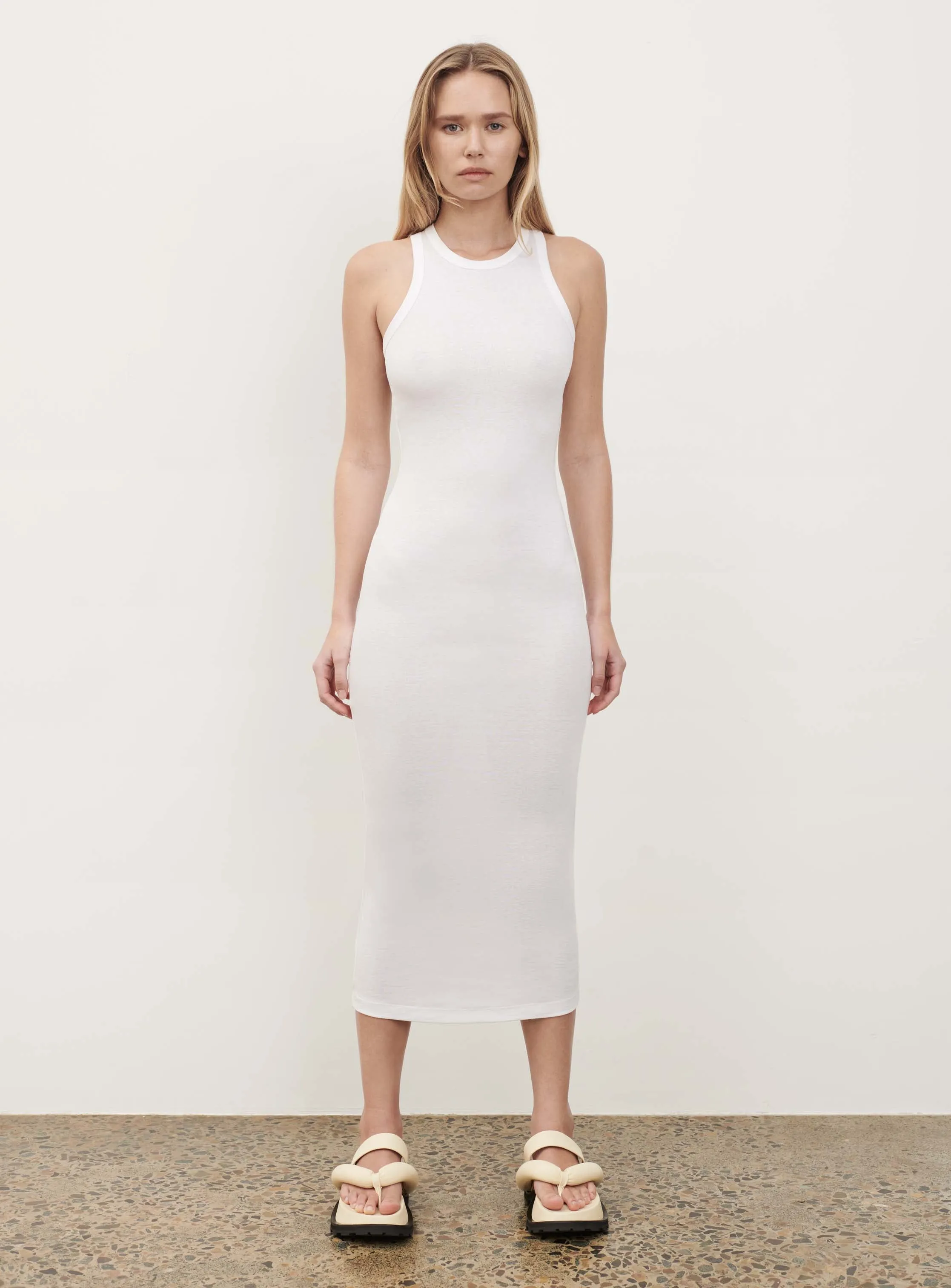 Rib Tank Dress sold by WARDROBE.NYC