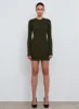 Ribbed Long Sleeve Dress Mini sold by WARDROBE.NYC