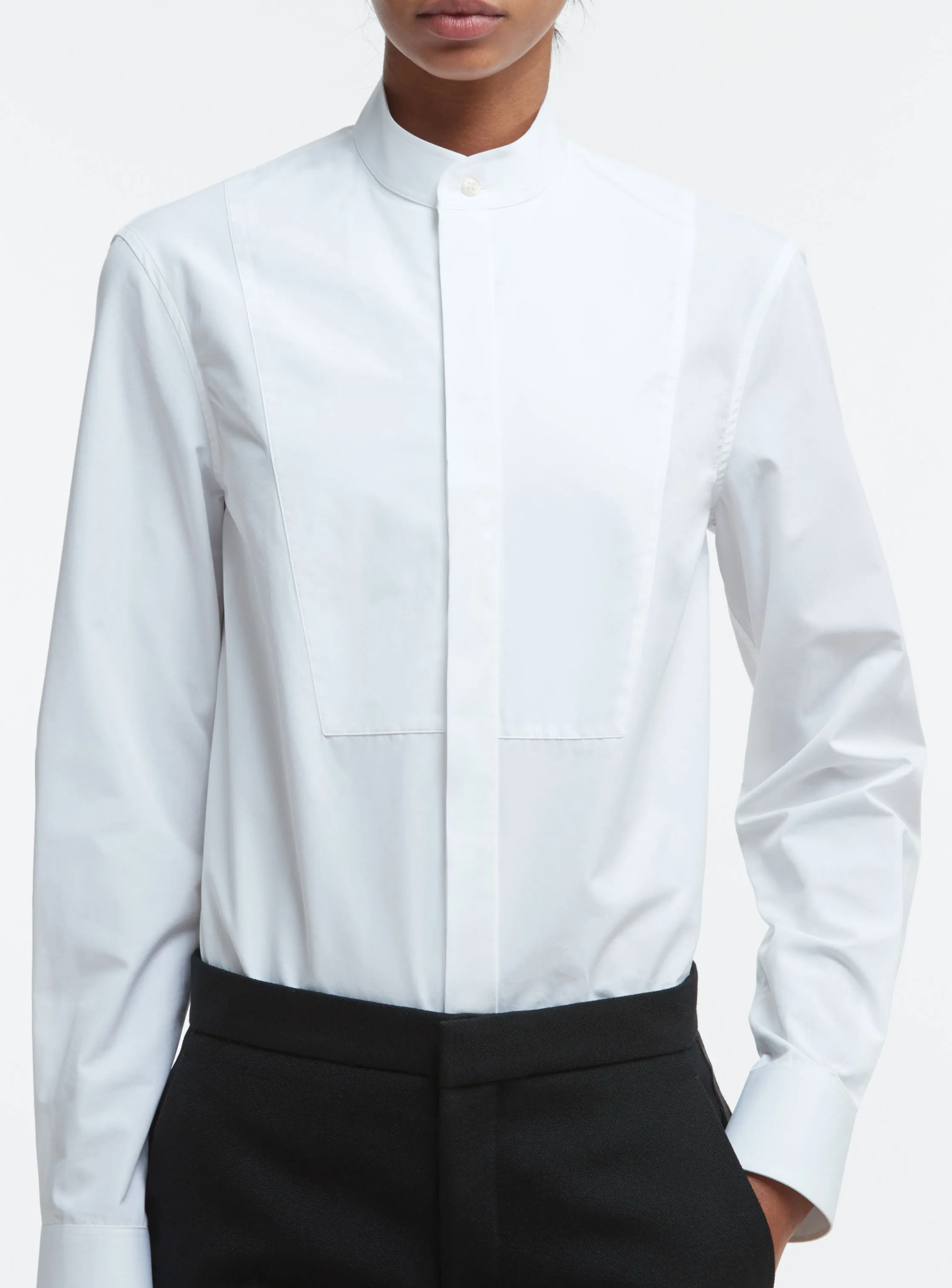 Tuxedo Shirt sold by WARDROBE.NYC product image thumbnail 4