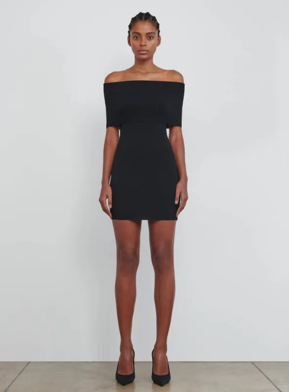Off Shoulder Mini Dress sold by WARDROBE.NYC
