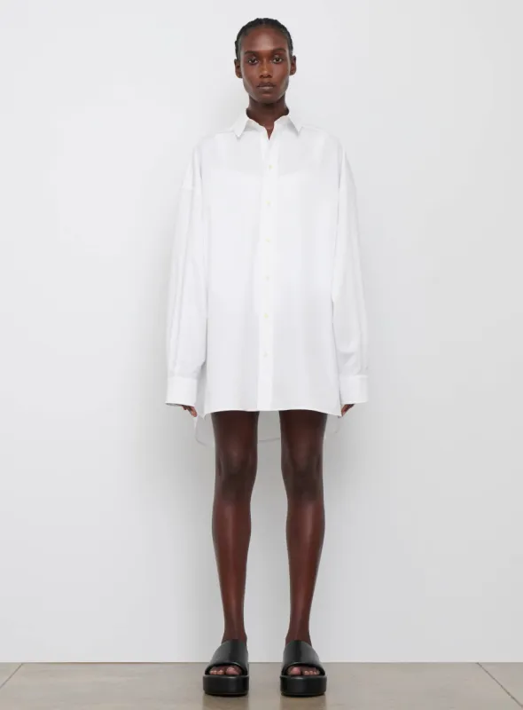 Oversize Shirt Dress Mini sold by WARDROBE.NYC