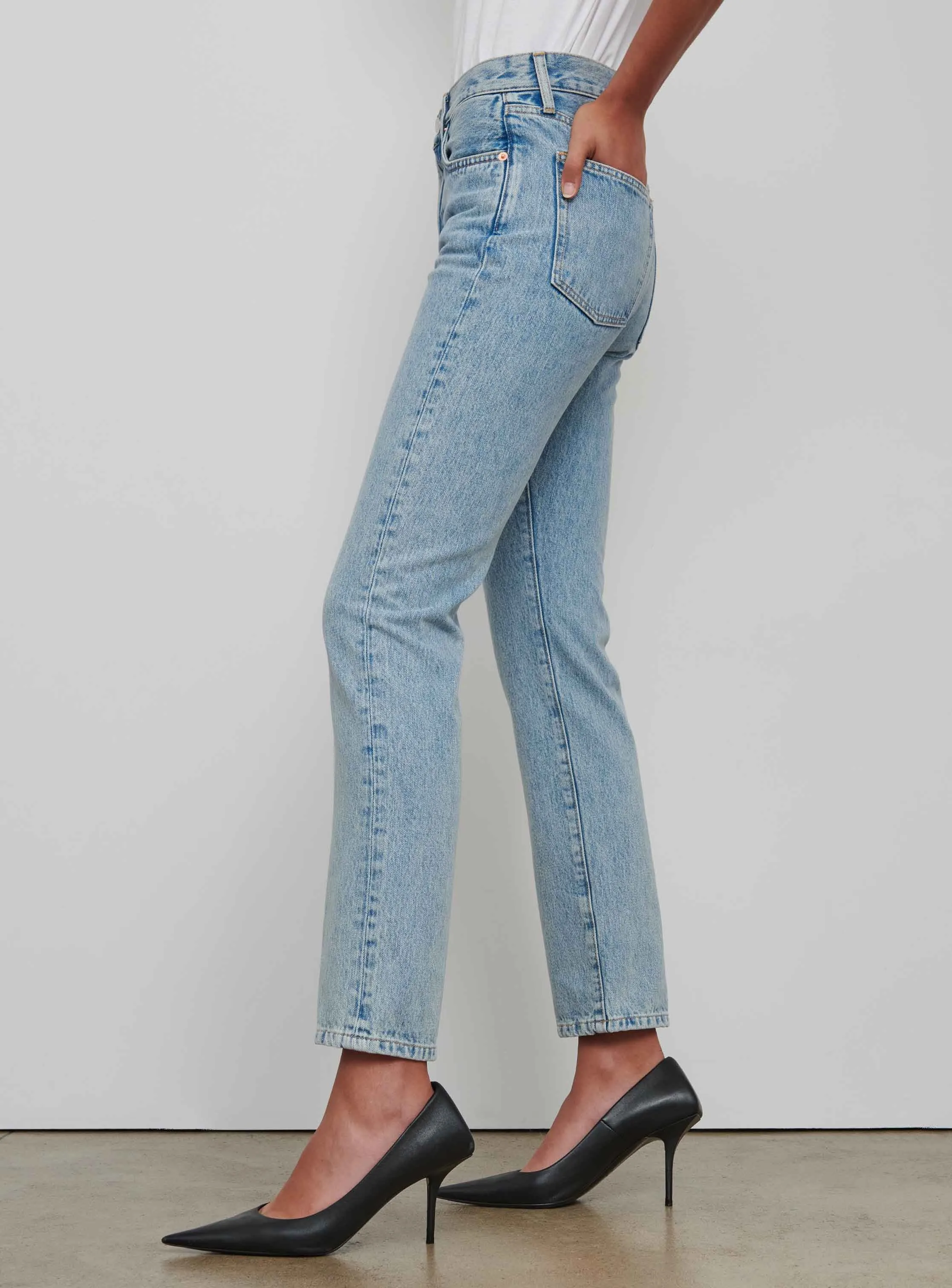 Denim Jean sold by WARDROBE.NYC product image thumbnail 4