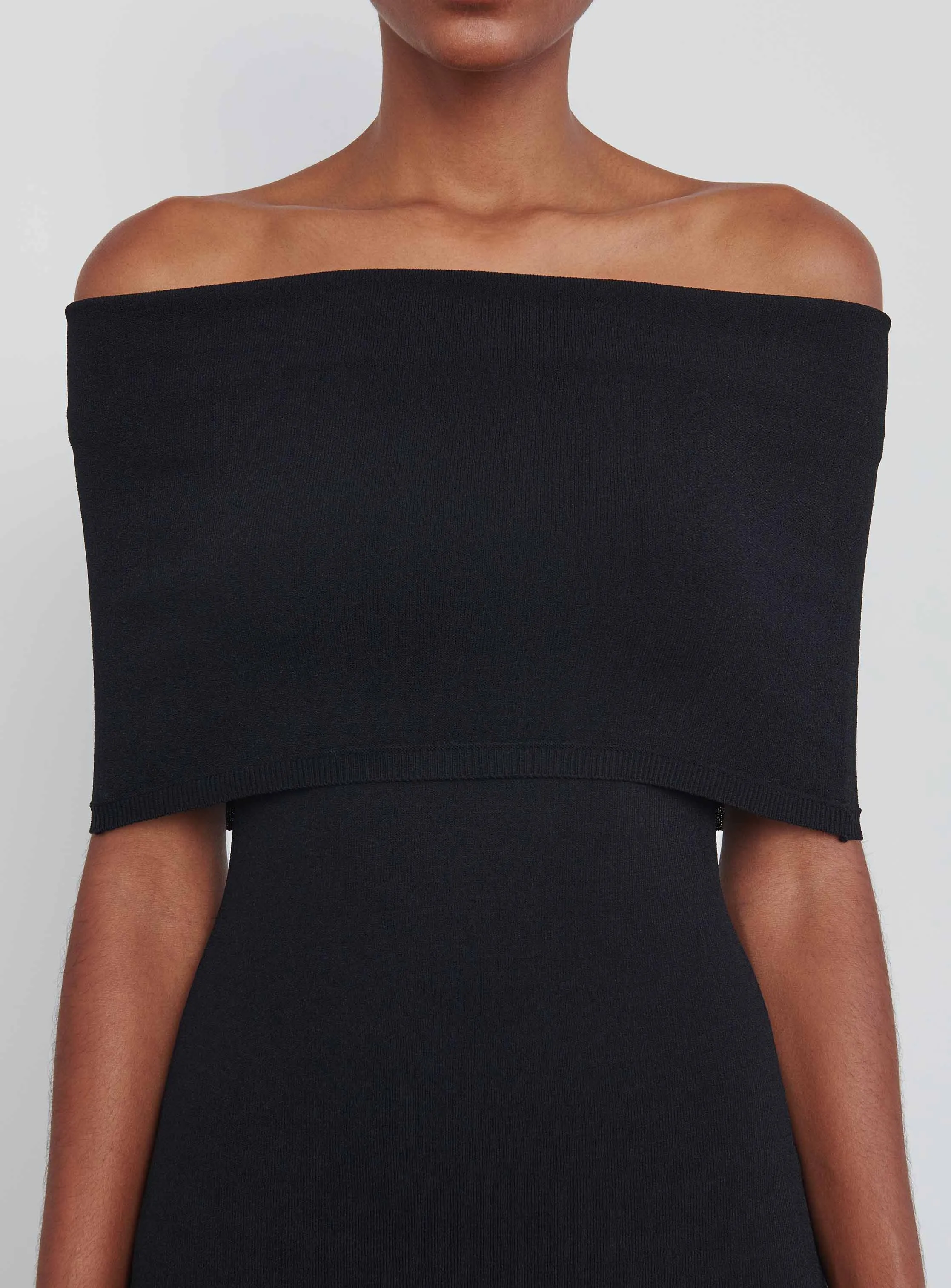 Off Shoulder Dress sold by WARDROBE.NYC product image thumbnail 4