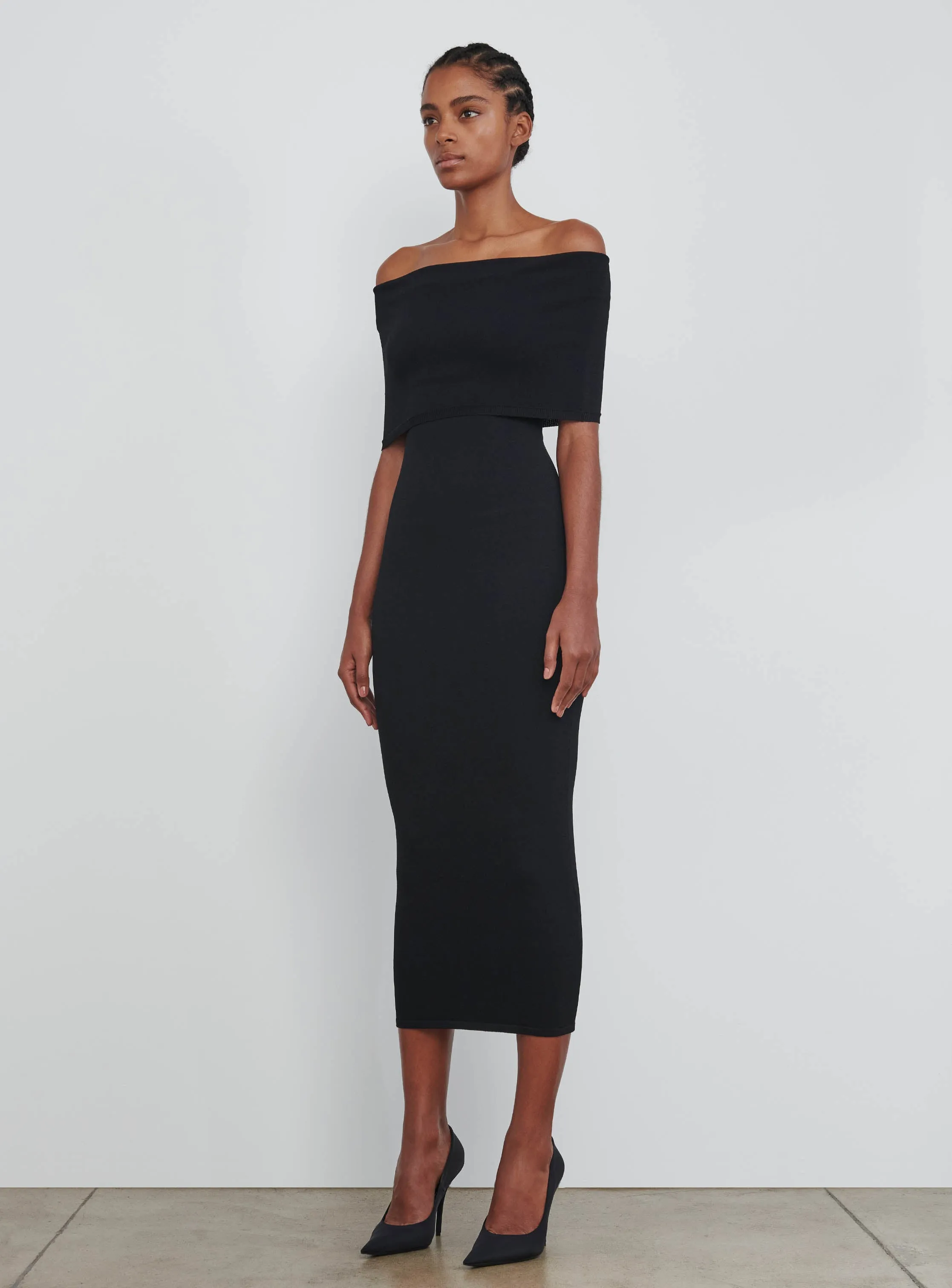 Off Shoulder Dress sold by WARDROBE.NYC product image thumbnail 2