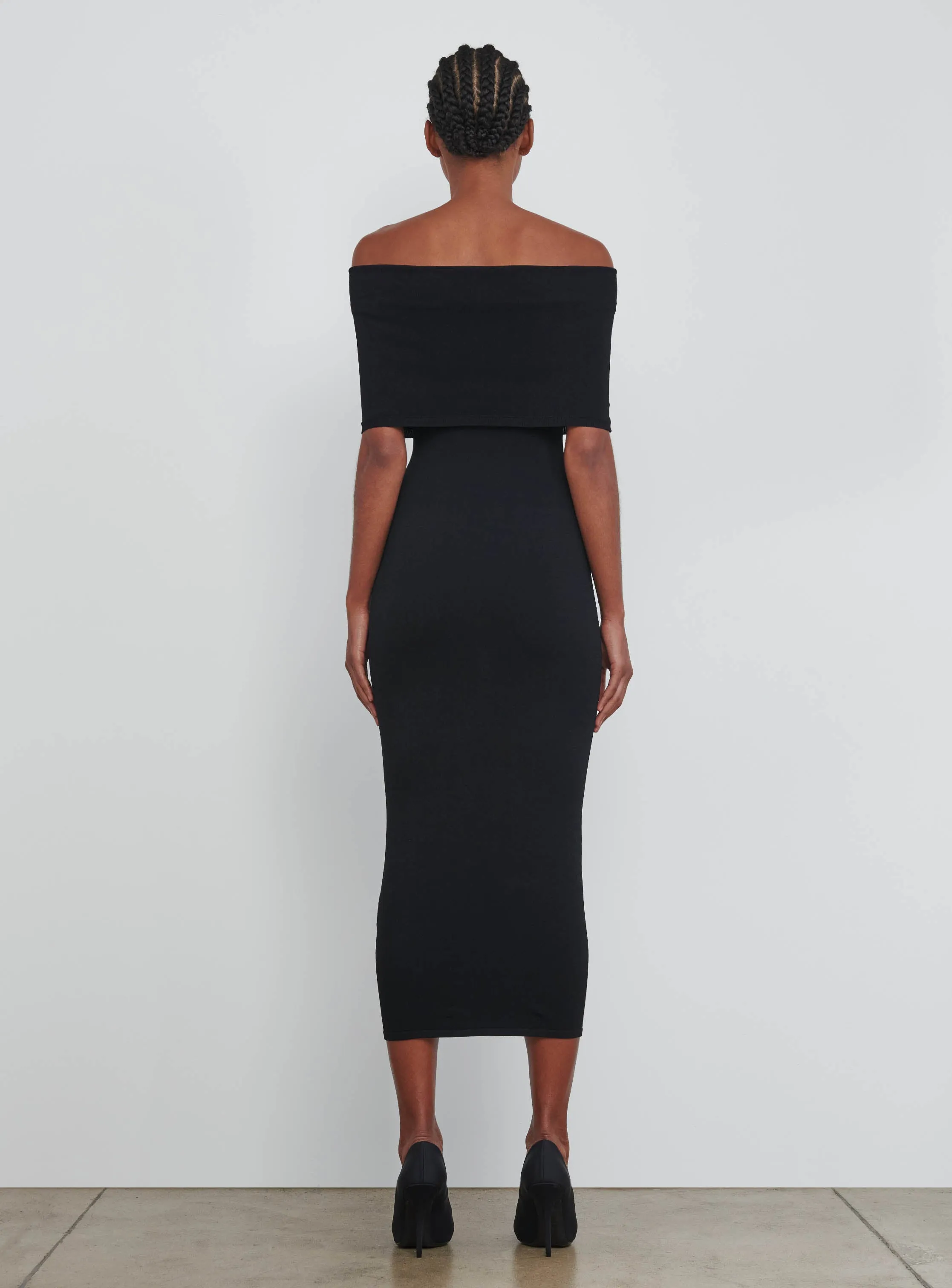 Off Shoulder Dress sold by WARDROBE.NYC product image thumbnail 3