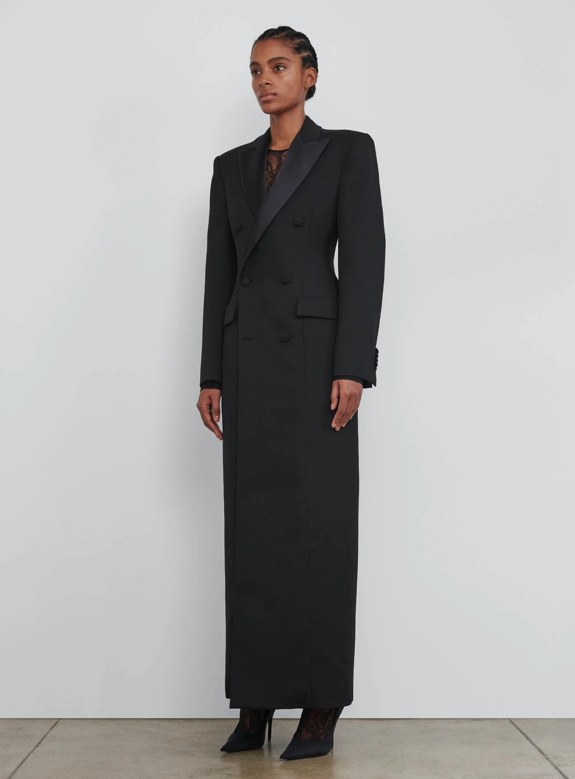 Sculpted Coat Dress sold by WARDROBE.NYC product image thumbnail 2