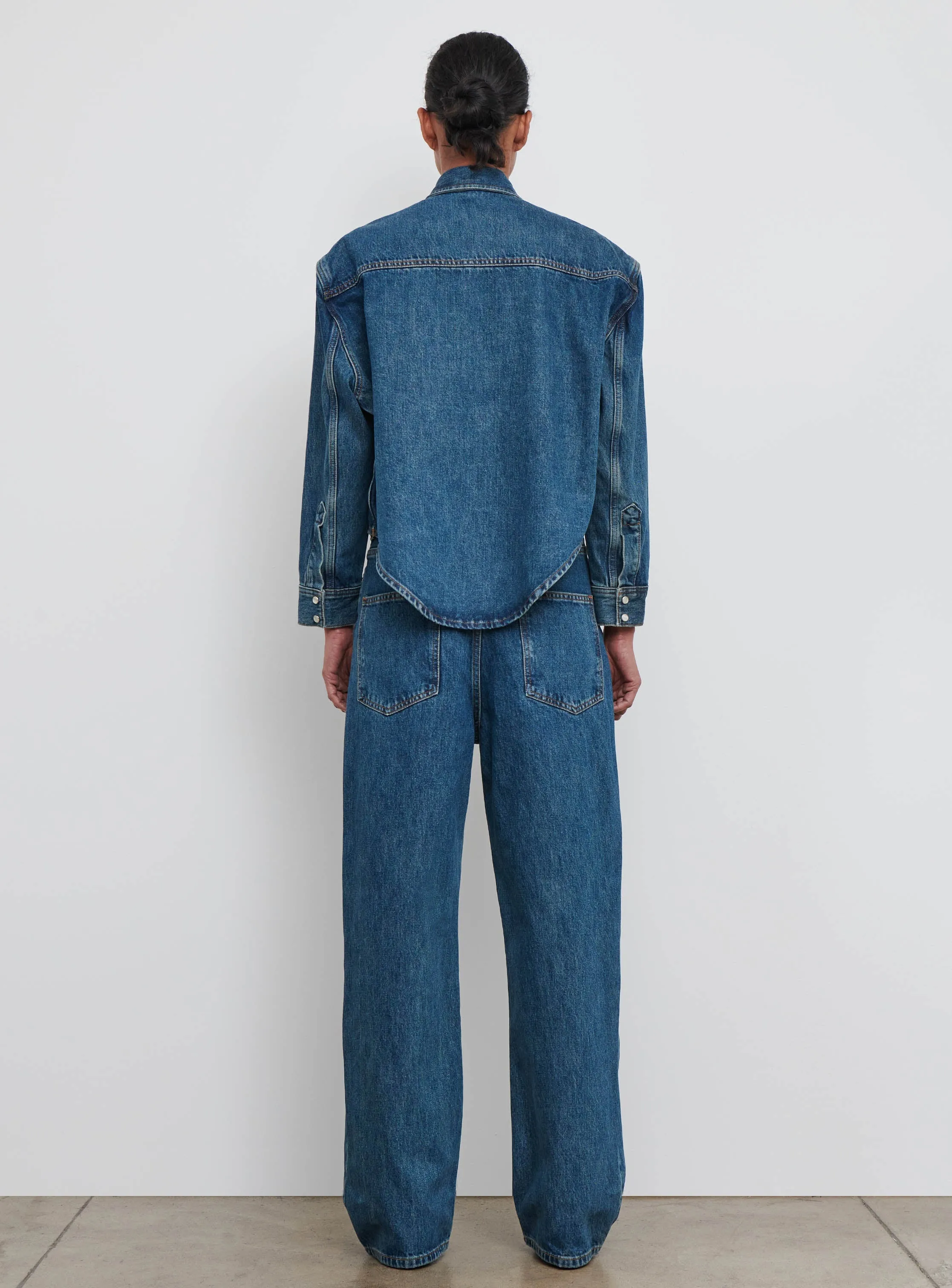 Denim Jacket sold by WARDROBE.NYC product image thumbnail 3