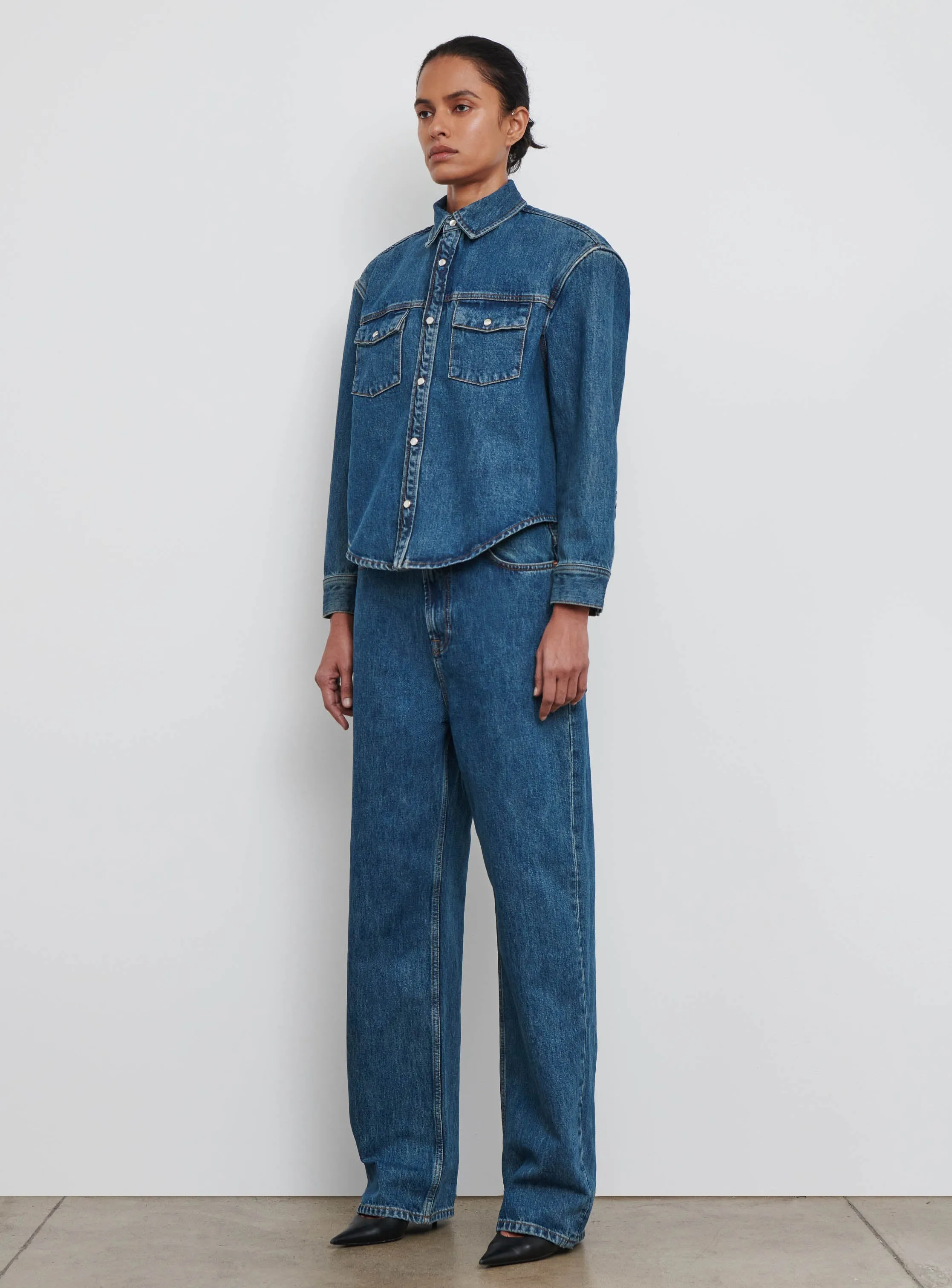 Denim Jacket sold by WARDROBE.NYC product image thumbnail 2