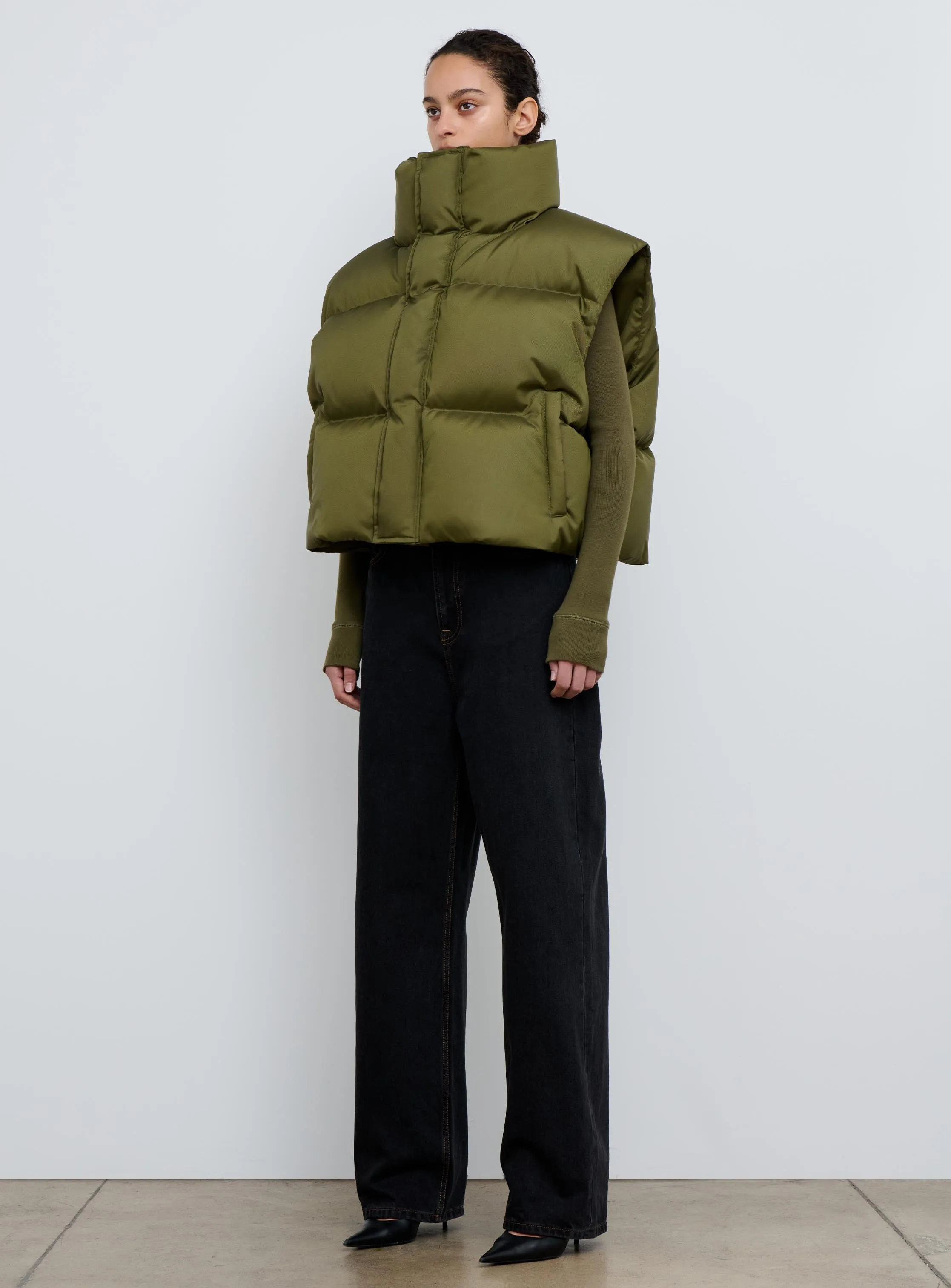 Puffer Vest sold by WARDROBE.NYC product image thumbnail 2