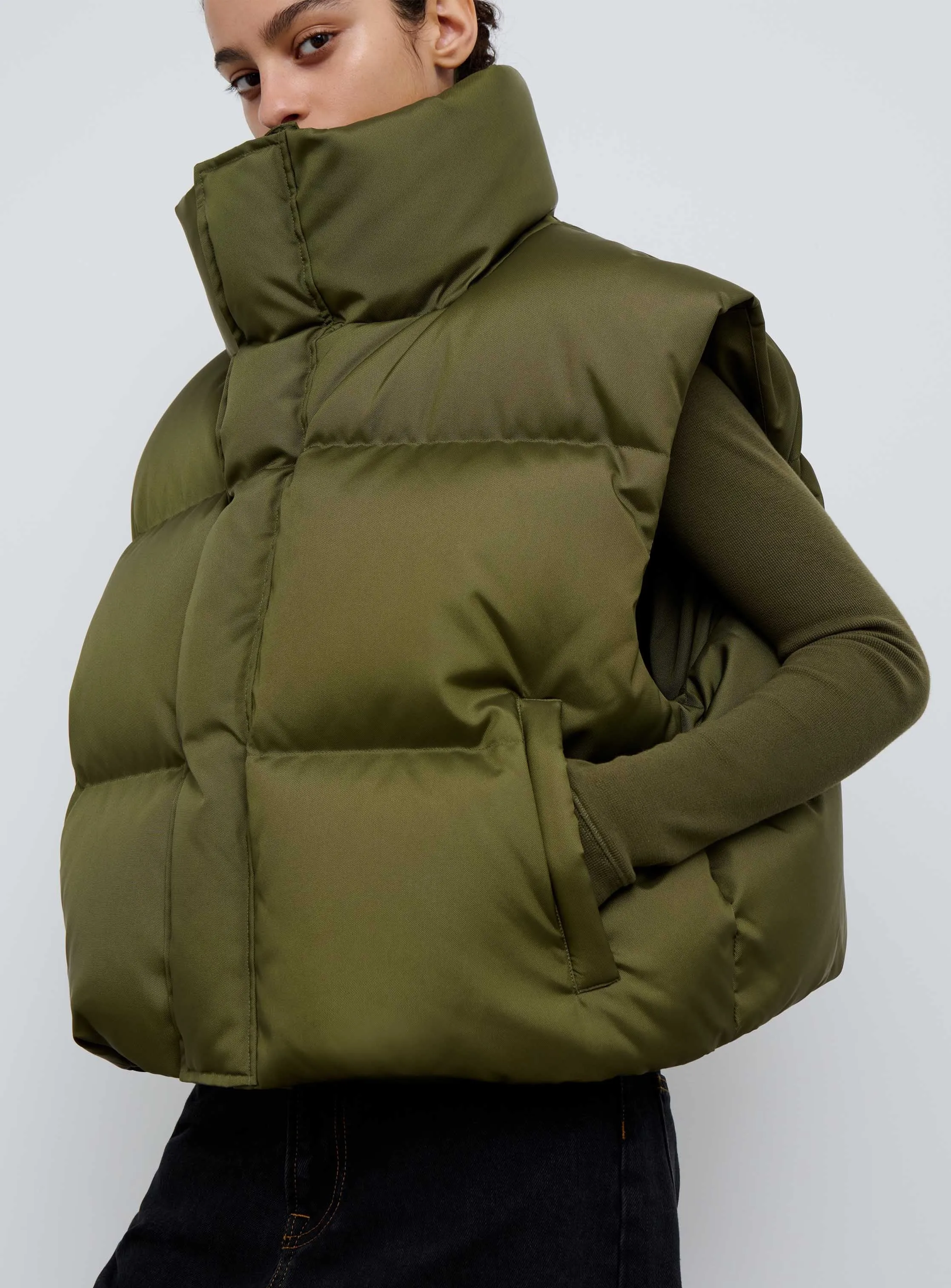 Puffer Vest sold by WARDROBE.NYC product image thumbnail 3