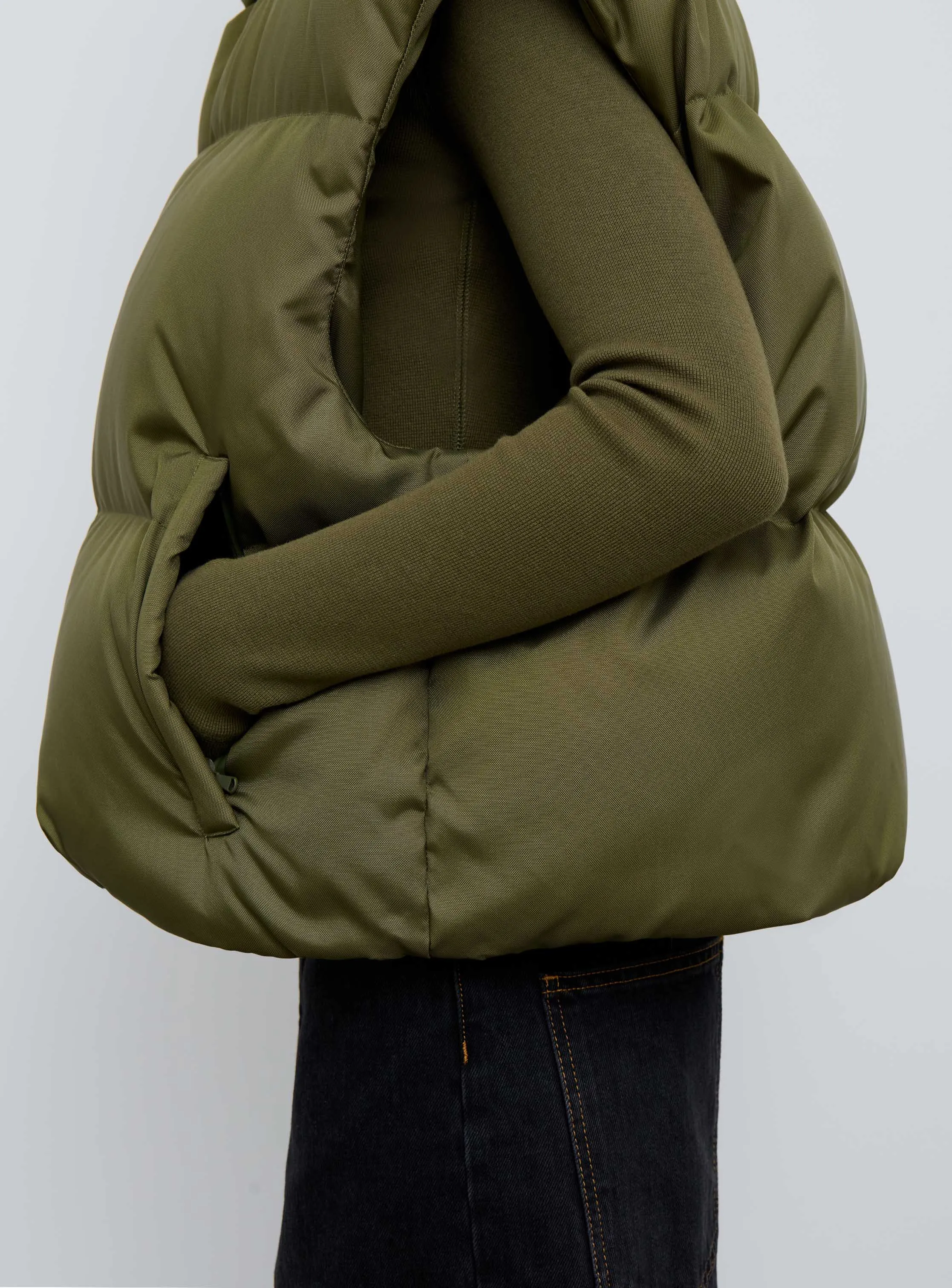 Puffer Vest sold by WARDROBE.NYC product image thumbnail 4