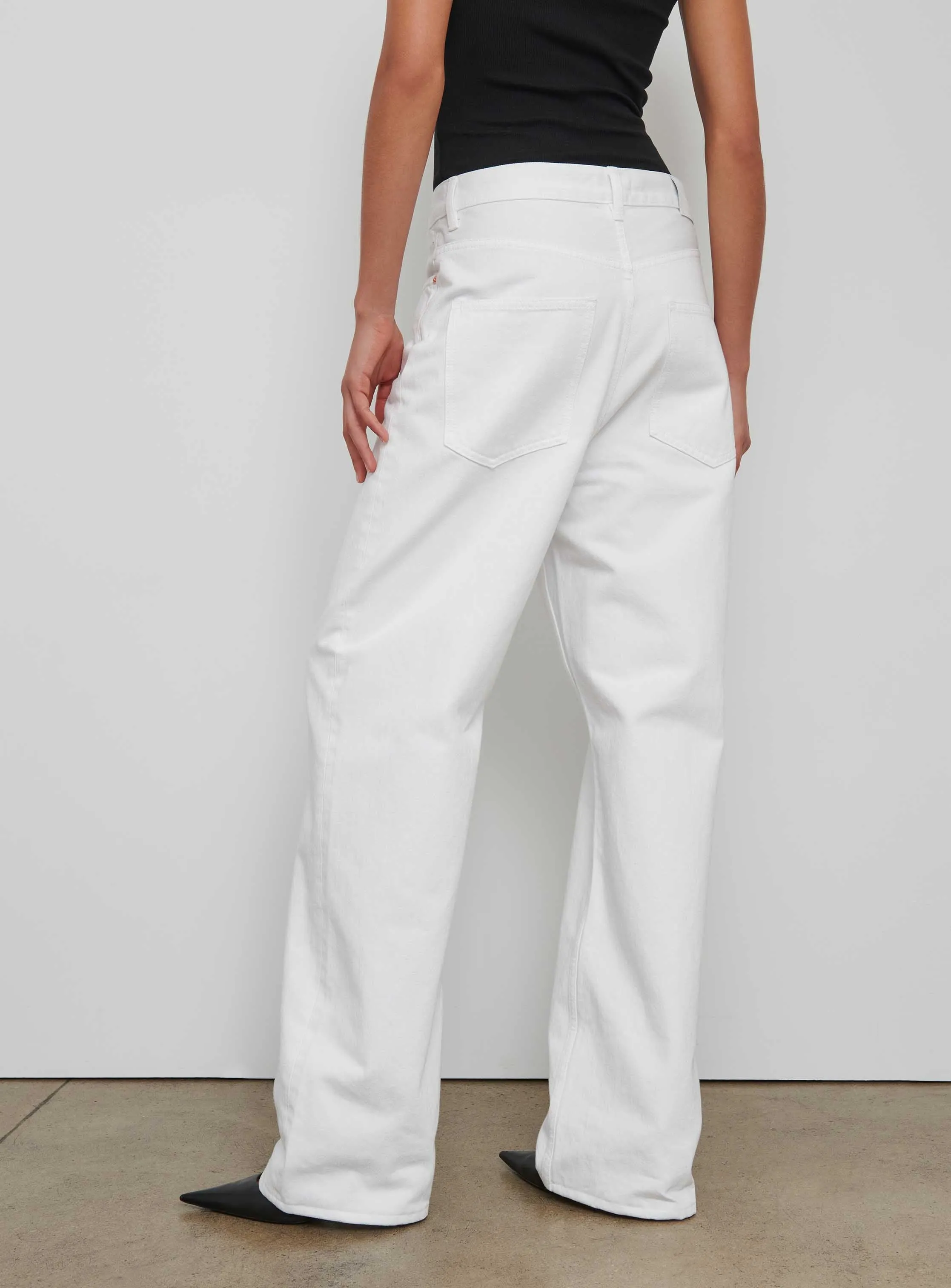 Denim Low Rise Jean sold by WARDROBE.NYC product image thumbnail 5