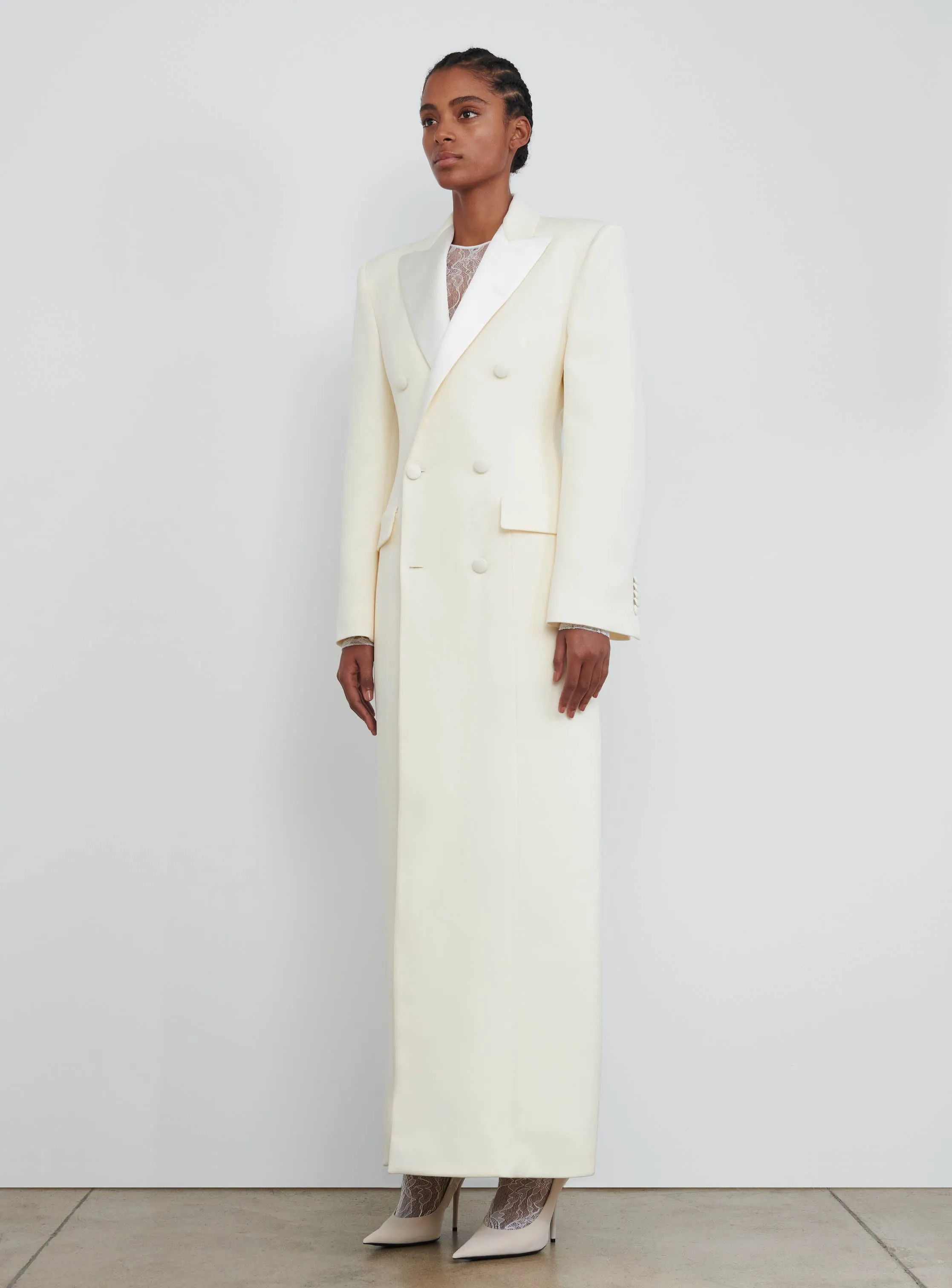 Sculpted Coat Dress sold by WARDROBE.NYC product image thumbnail 2