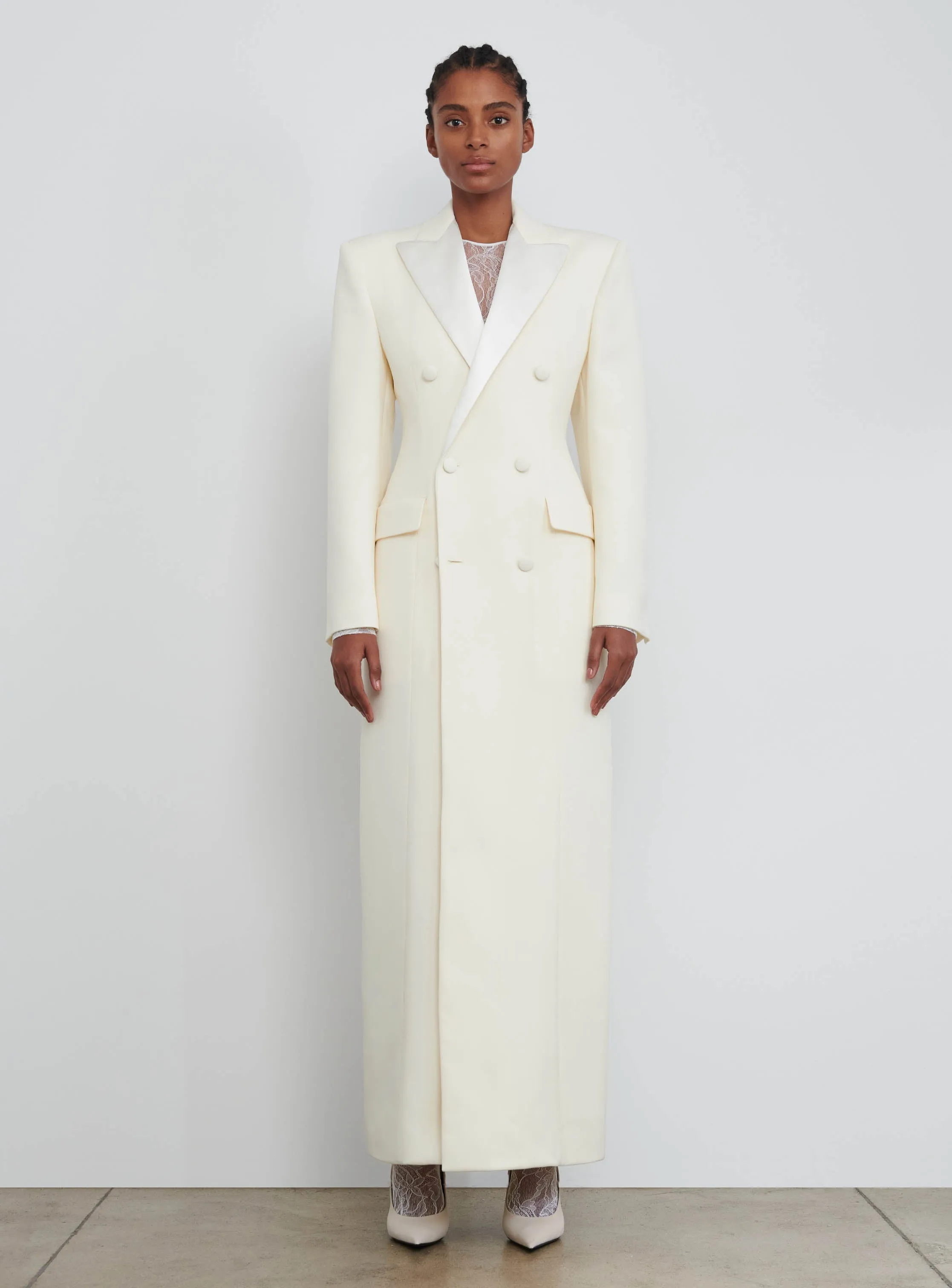 Sculpted Coat Dress sold by WARDROBE.NYC