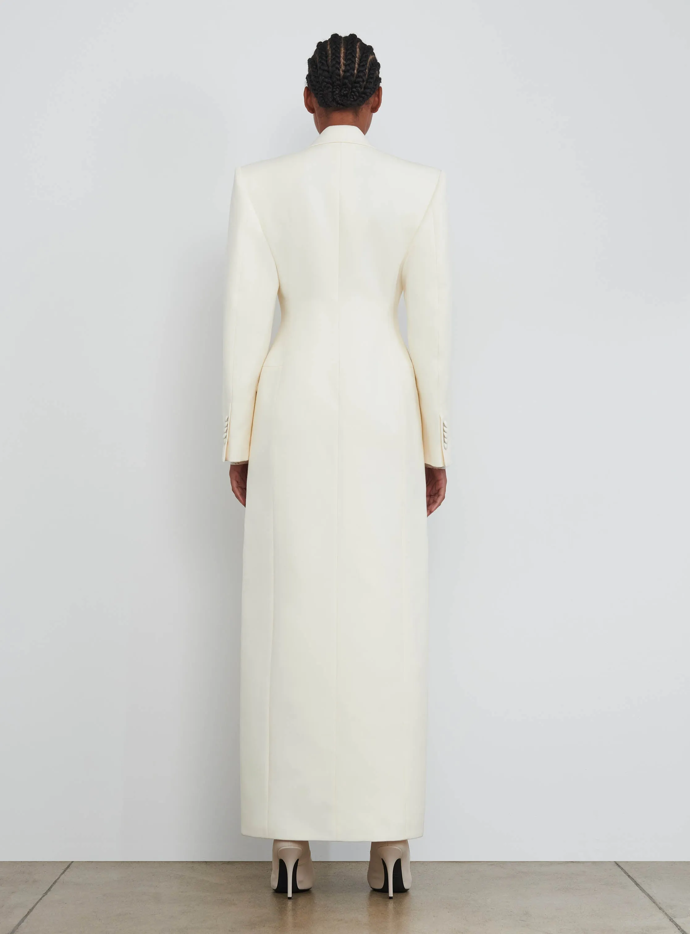 Sculpted Coat Dress sold by WARDROBE.NYC product image thumbnail 3