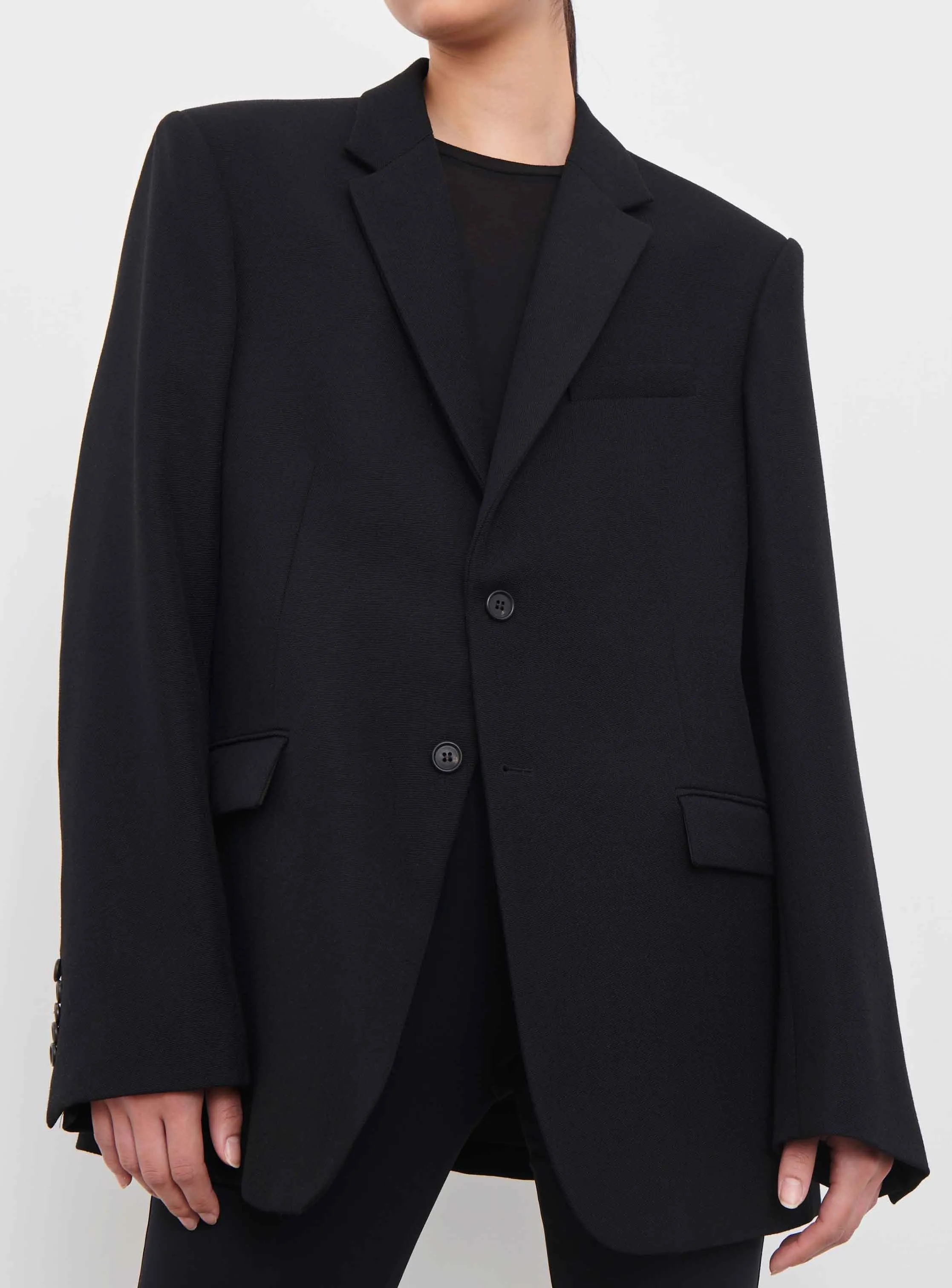 Oversize Single Breasted Blazer sold by WARDROBE.NYC product image thumbnail 4