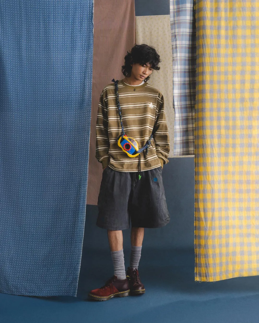 TEXTURED STRIPE L/S TEE sold by Futuremade Studio product image thumbnail 2