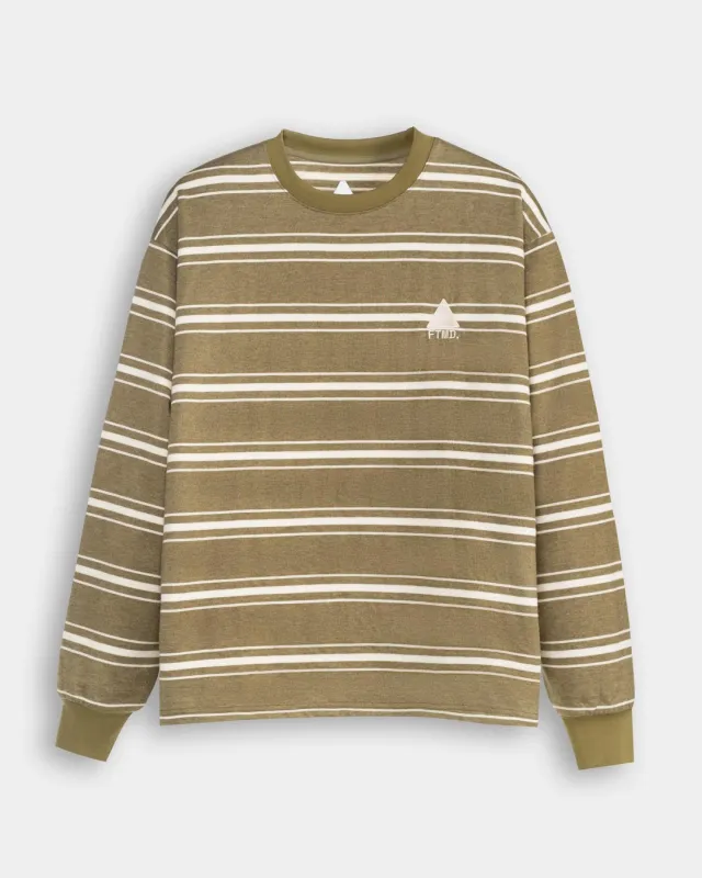 TEXTURED STRIPE L/S TEE made by Futuremade Studio