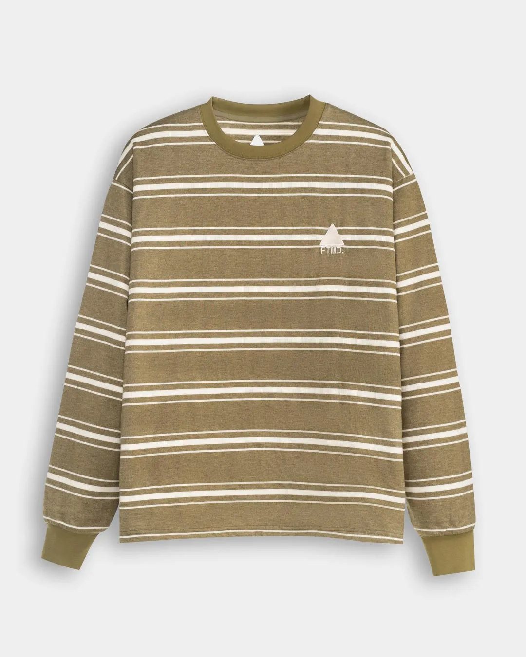 TEXTURED STRIPE L/S TEE sold by Futuremade Studio
