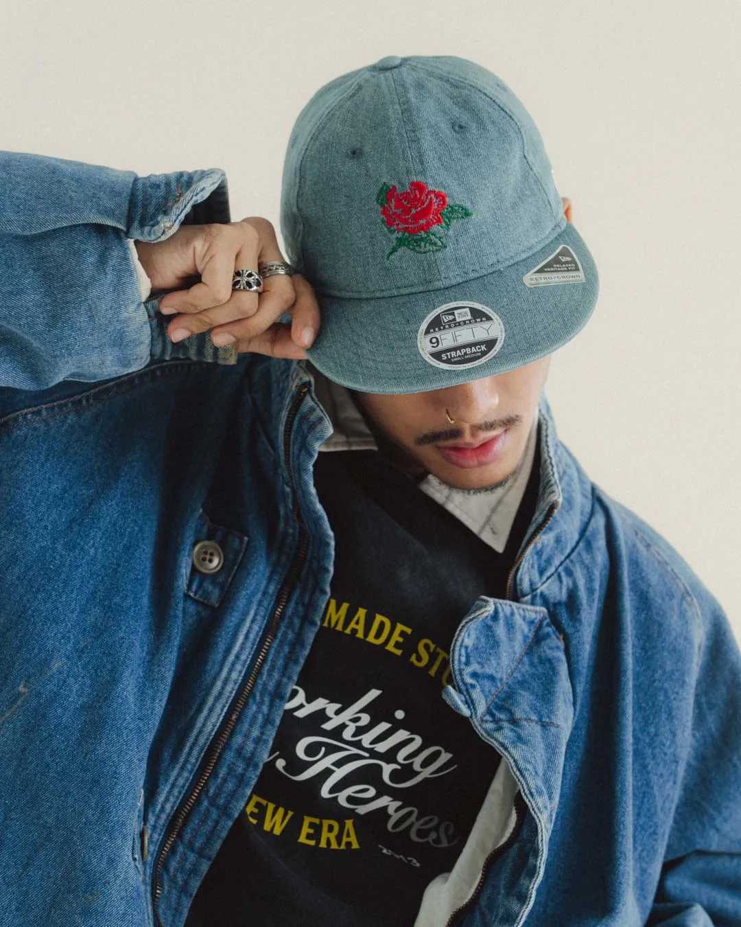 9FIFTY RETRO CROWN ADJUSTABLE CAP sold by Futuremade Studio product image thumbnail 2
