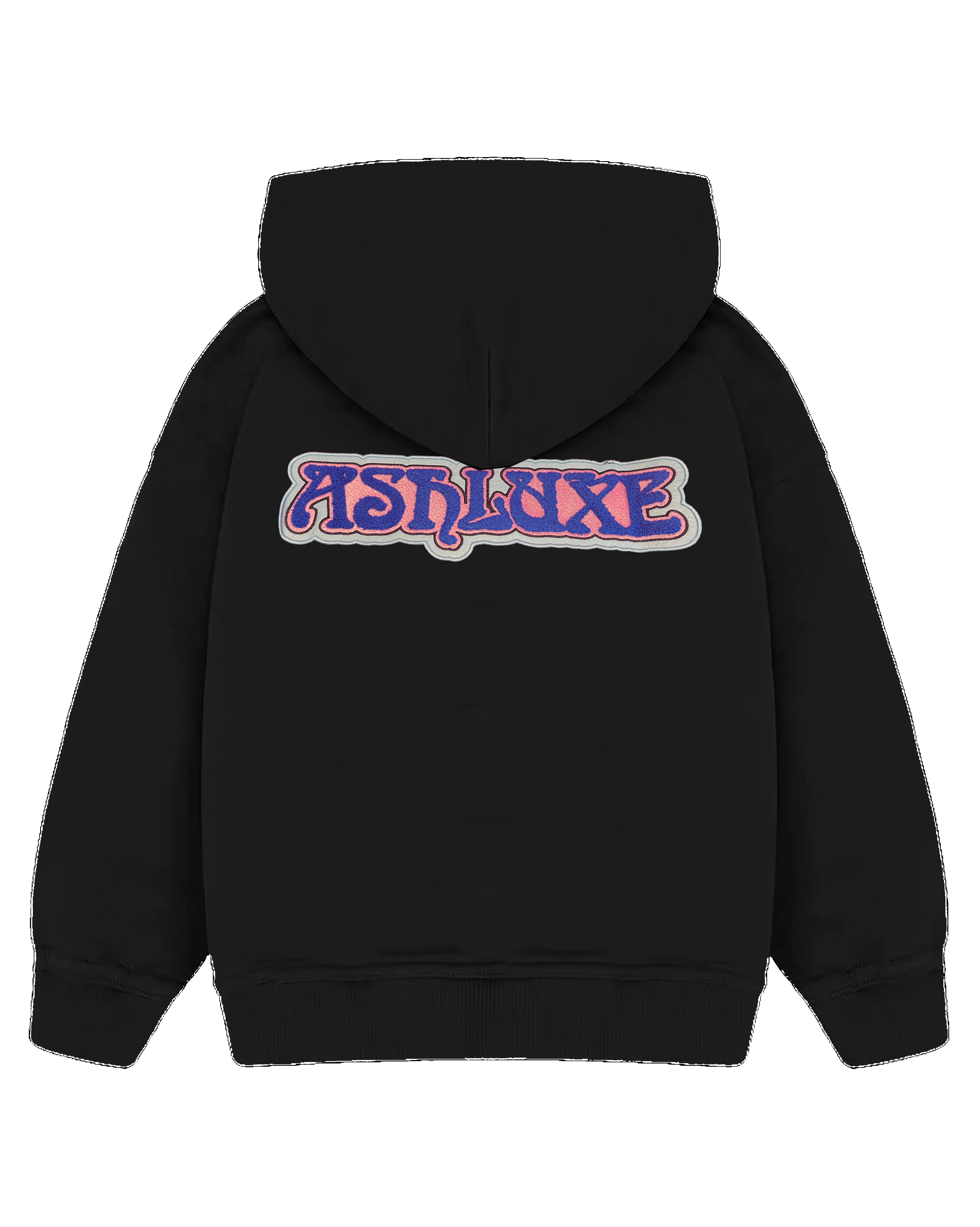 Ashluxe Patch Logo Hoodie Black sold by Ashluxe product image thumbnail 2