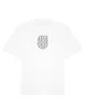 Ashluxe Stitched Emblem T-Shirt White sold by Ashluxe