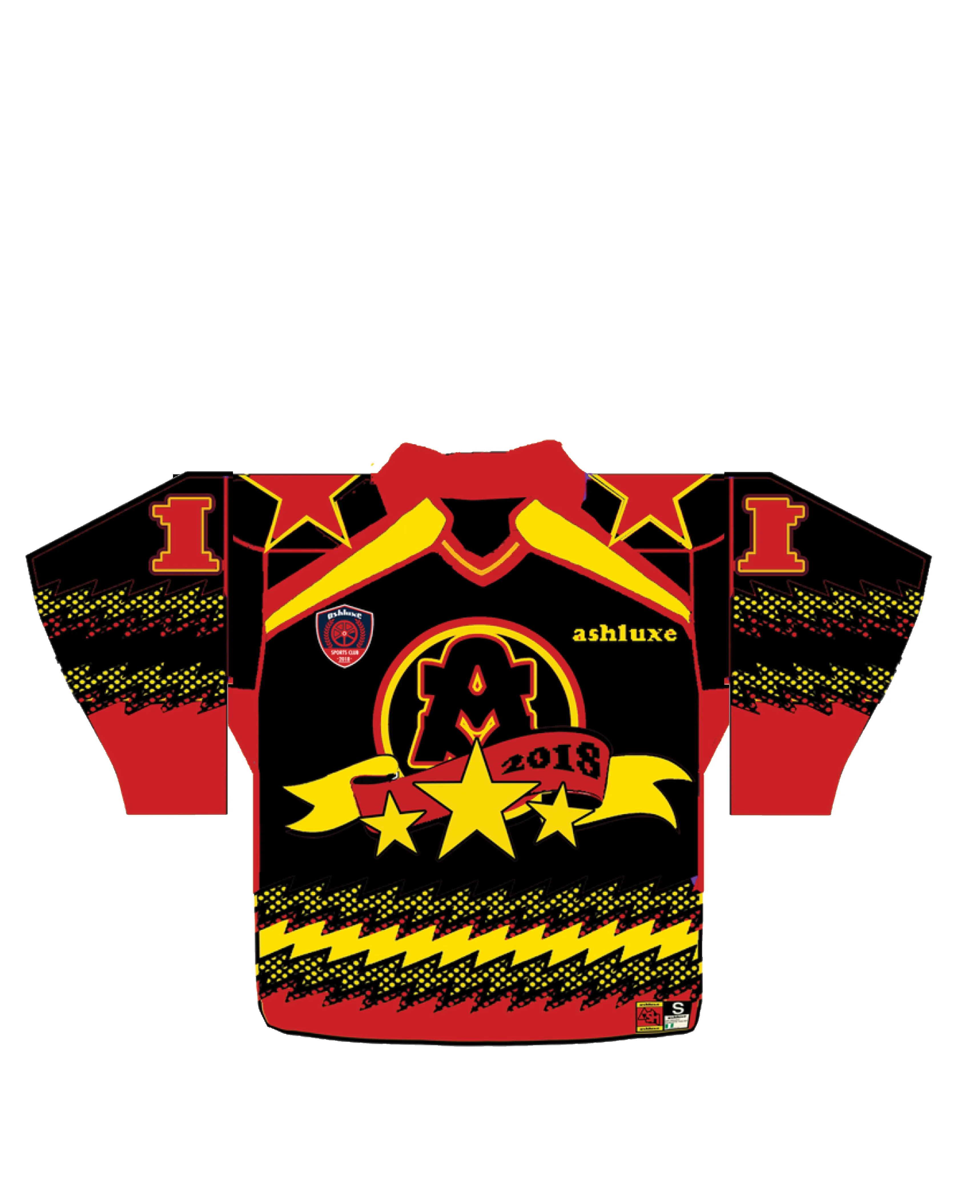 Ashluxe Hockey Jersey - Black sold by Ashluxe