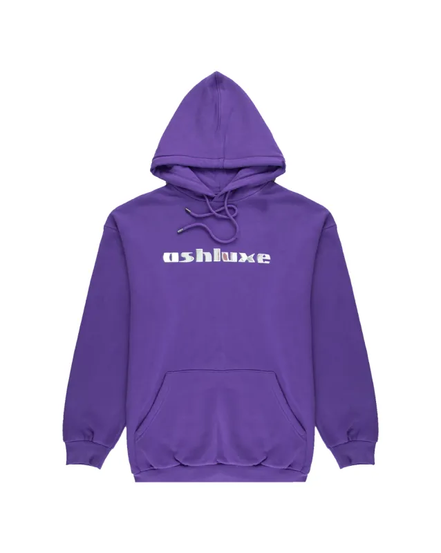 Ashluxe Chrome Hoodie Purple sold by Ashluxe