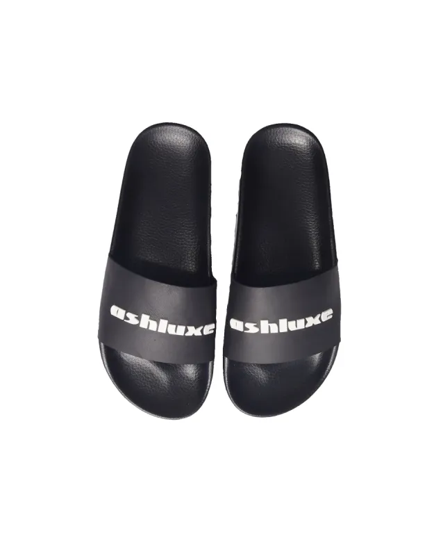 Ash Logo Reslider Black - White sold by Ashluxe