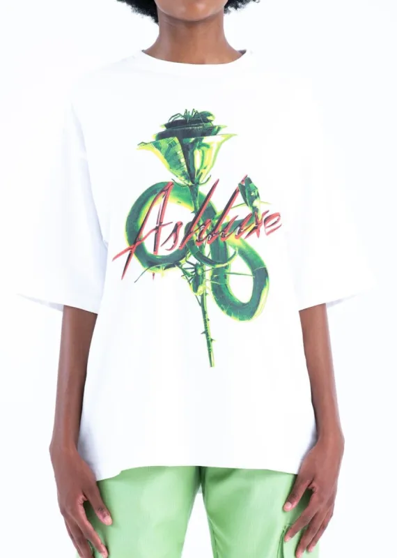 Green Rose Oversized T-Shirt sold by Ashluxe