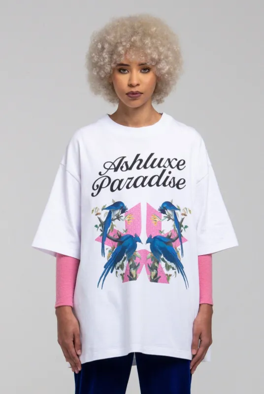 Embroidered Stellar Jay T-Shirt 00376A sold by Ashluxe