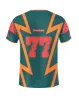 Ashluxe Festac 77 Zig Jersey Multi Green Yellow sold by Ashluxe