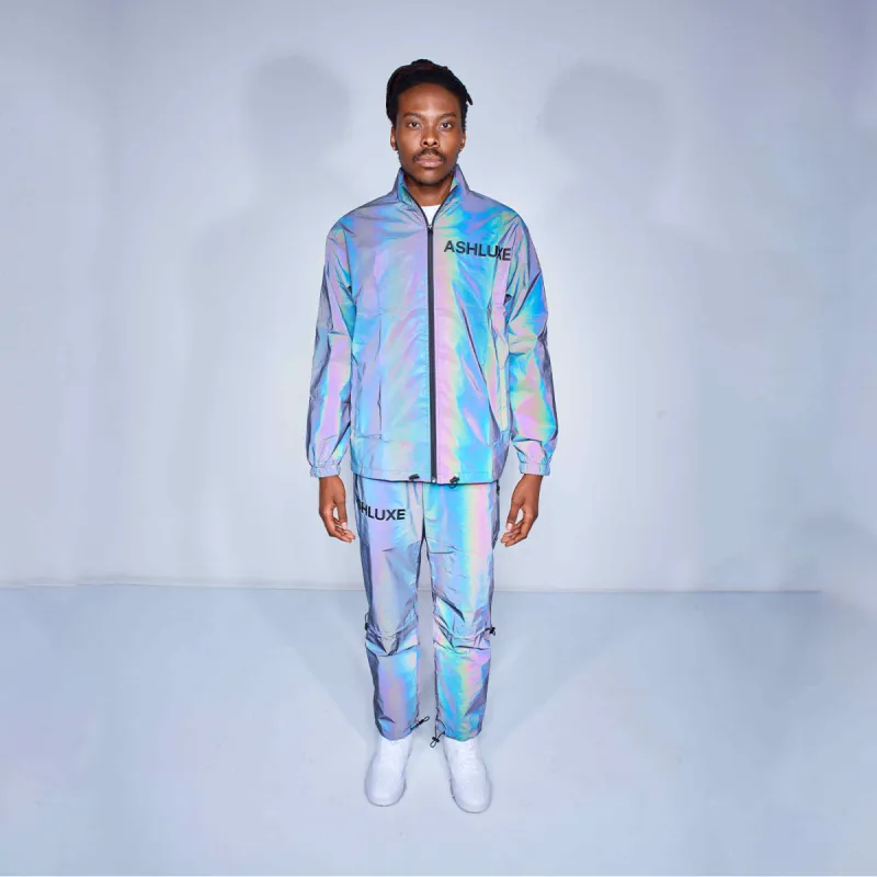 Ashluxe Multi Reflective Puffer Jacket sold by Ashluxe