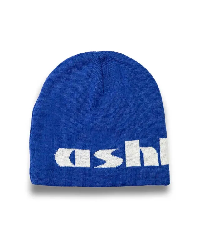 Ash Beanie Cap - Blue sold by Ashluxe