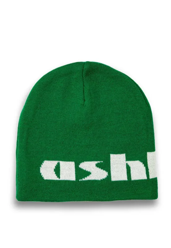 Ash Beanie Cap - Green sold by Ashluxe