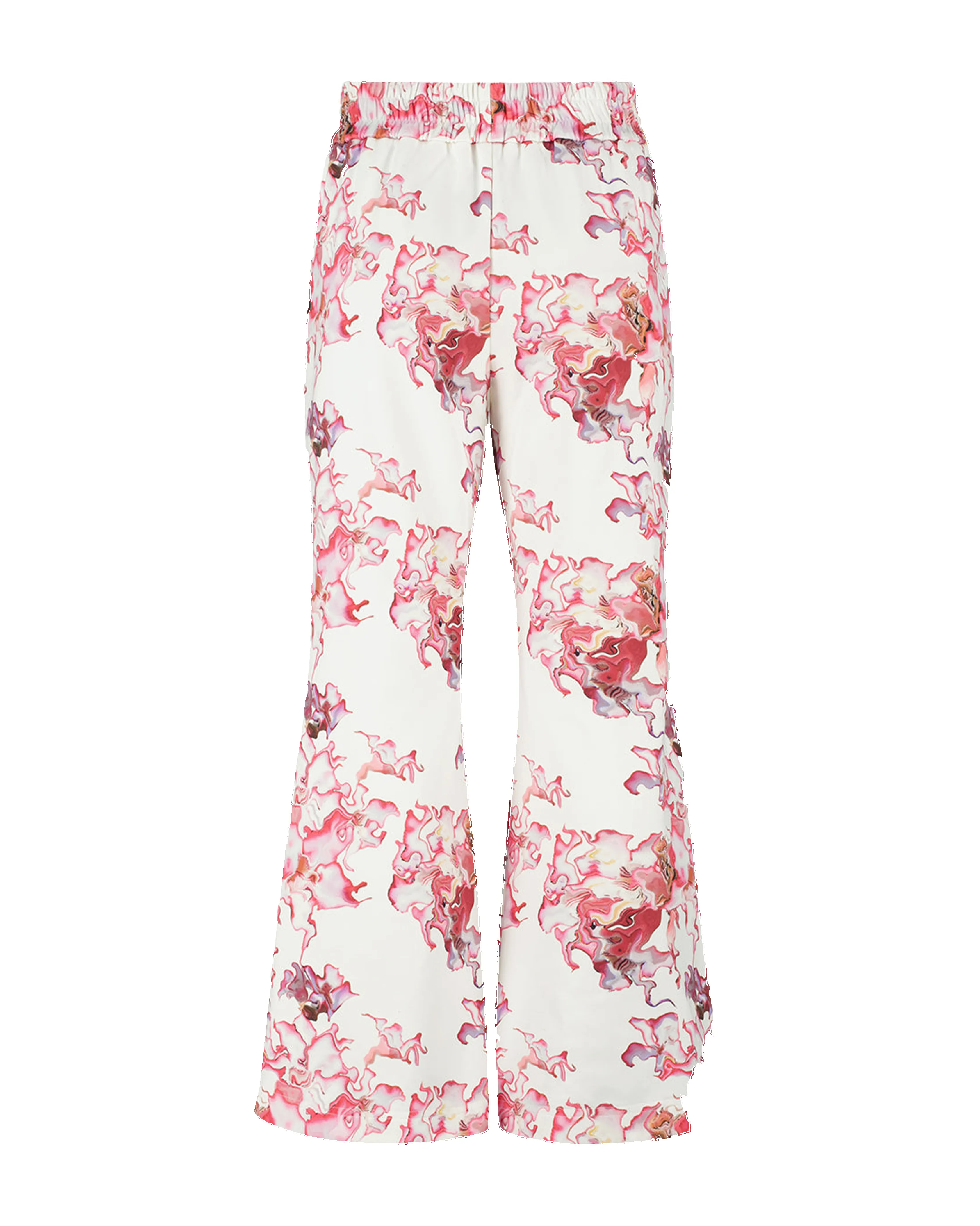 Ashluxe Female Printed Track Pant Pink Flower Aop sold by Ashluxe product image thumbnail 2