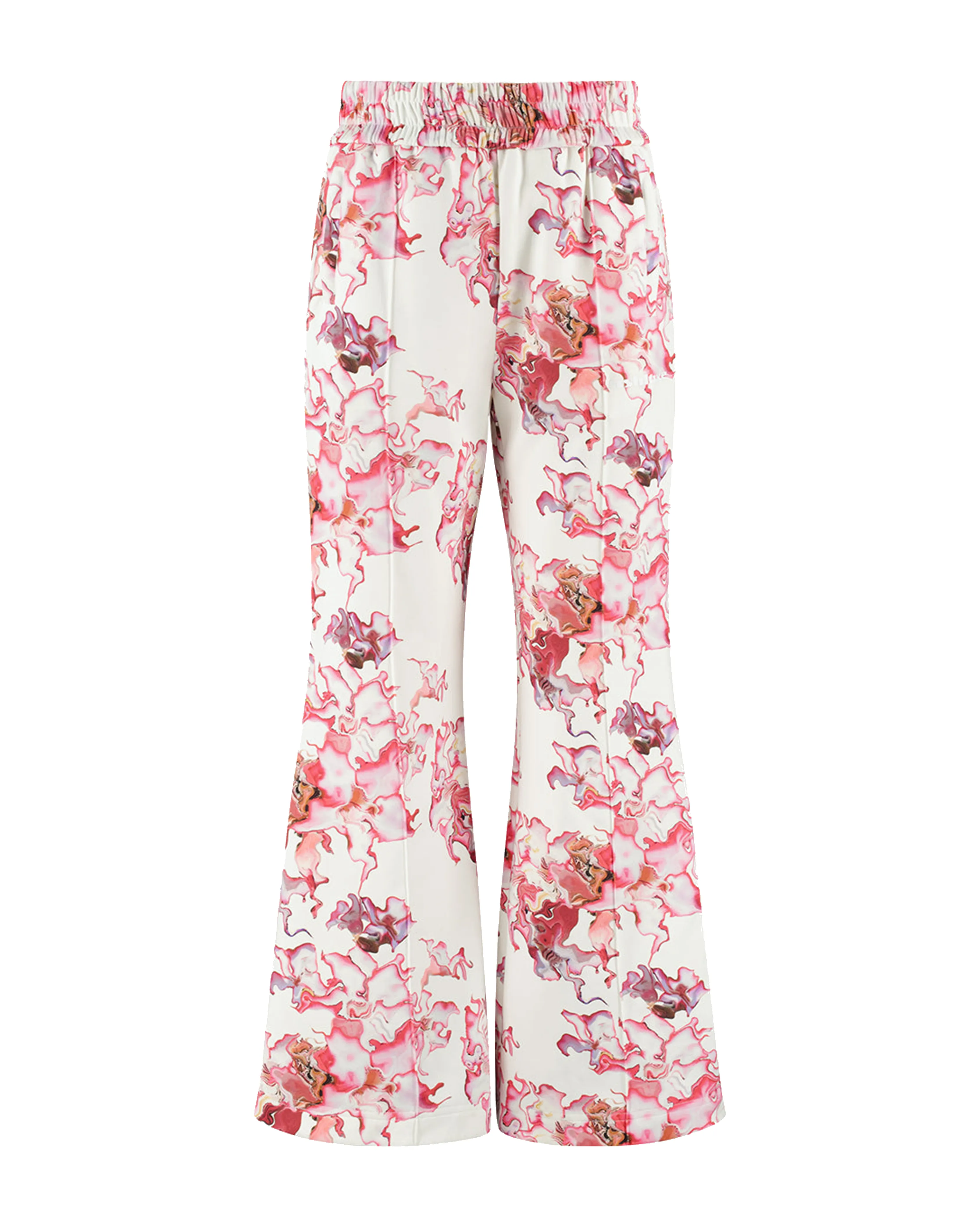 Ashluxe Female Printed Track Pant Pink Flower Aop sold by Ashluxe