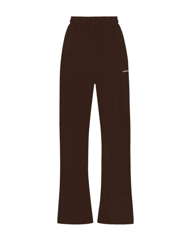Ashluxe Logo Sweatpants Chocolate sold by Ashluxe