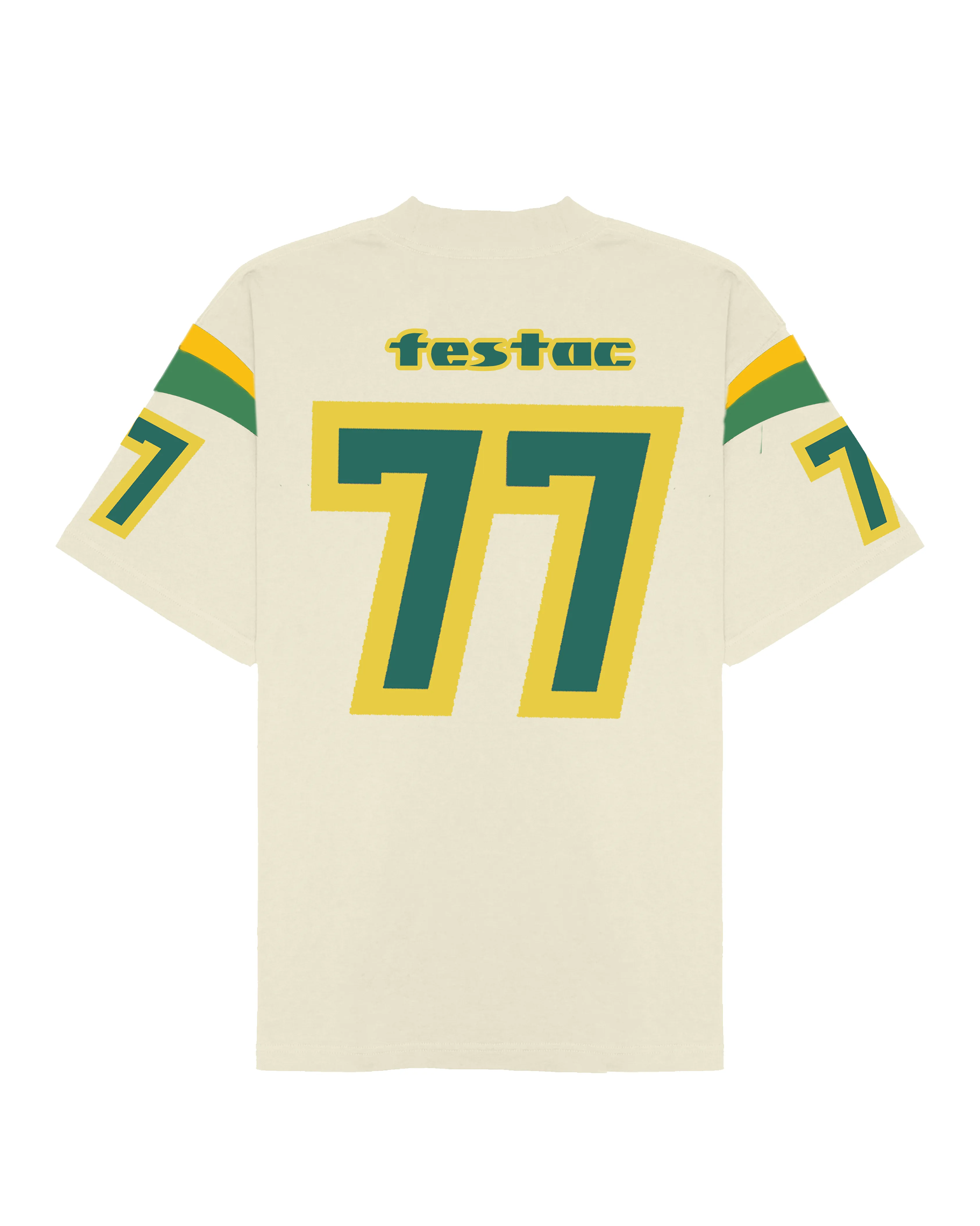 Ashluxe Varsity Logo Tee Biege sold by Ashluxe product image thumbnail 2