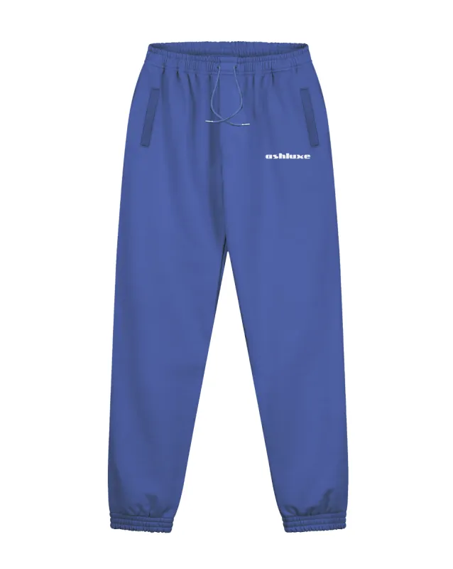 【emostanceclub】MEGA Belt Loop Sweat Pants Midnight Blue Extreme Men Pant Alternative Punk Rock Black/Blue Emo